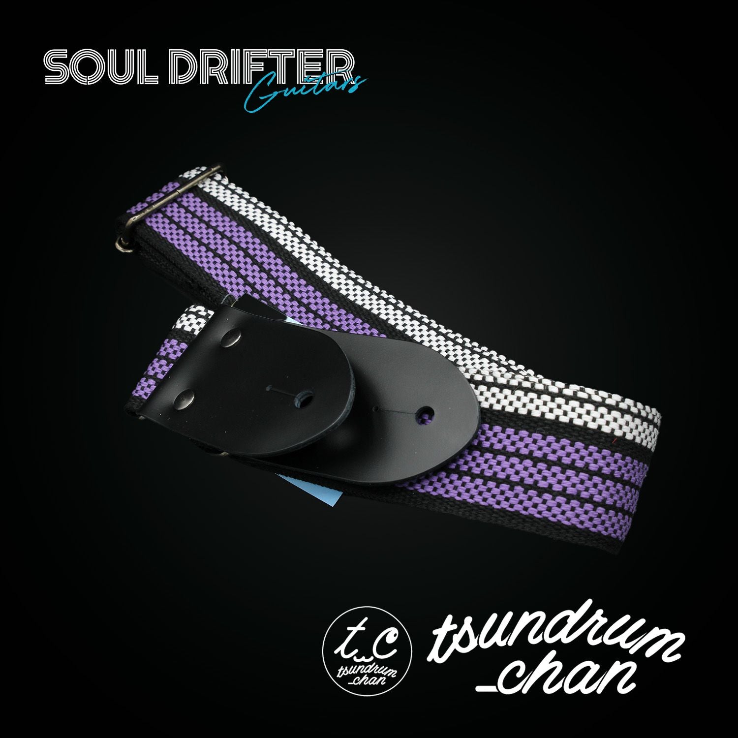 tsundrum_chan Welcome! Guitar Strap