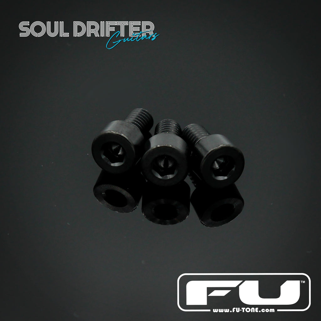 FU-Tone Titanium Nut Clamping Screw Set (3) - Black