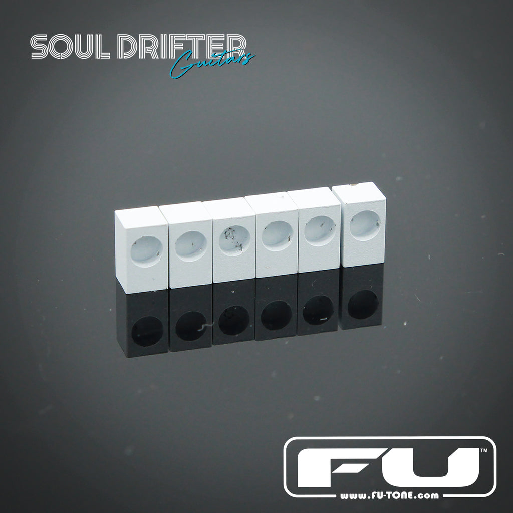 FU-Tone Titanium Saddle Insert Set (6) - White