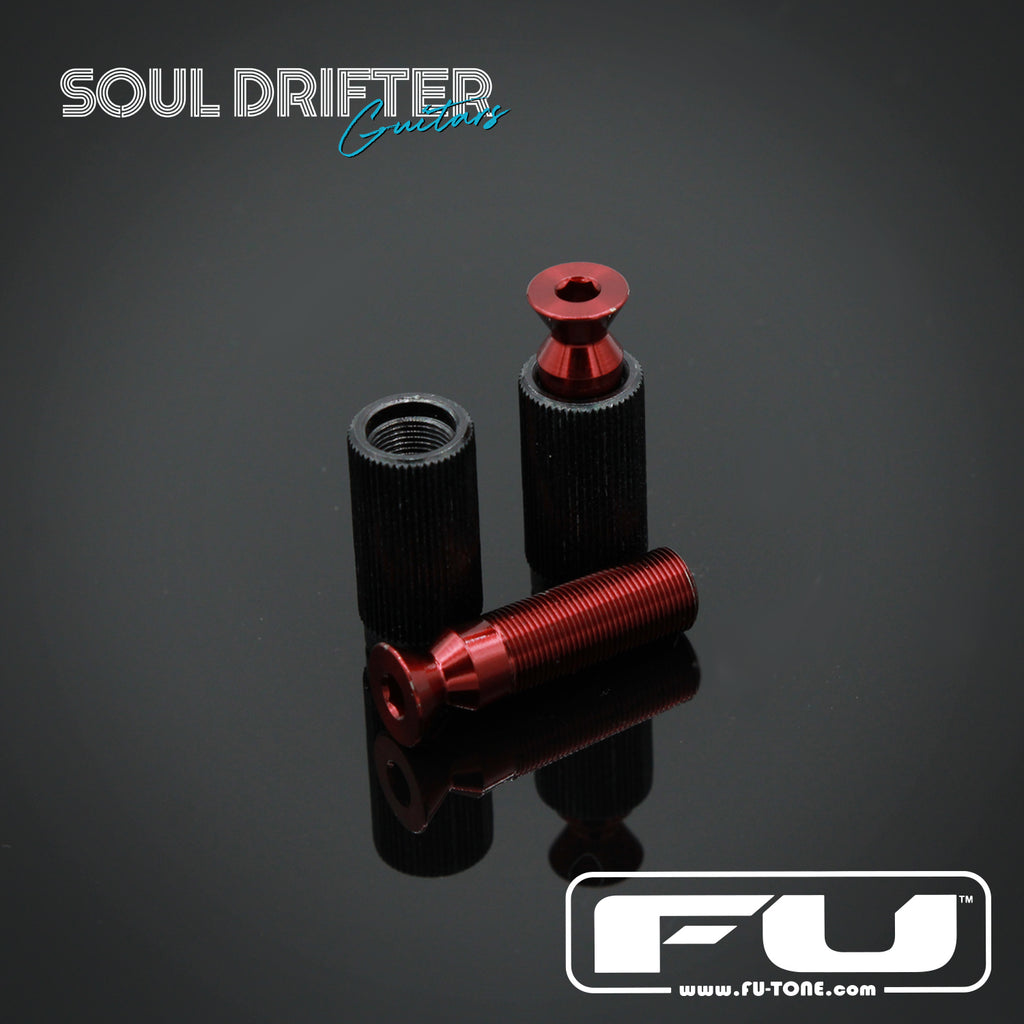 FU-Tone Titanium Bridge Posts - Red