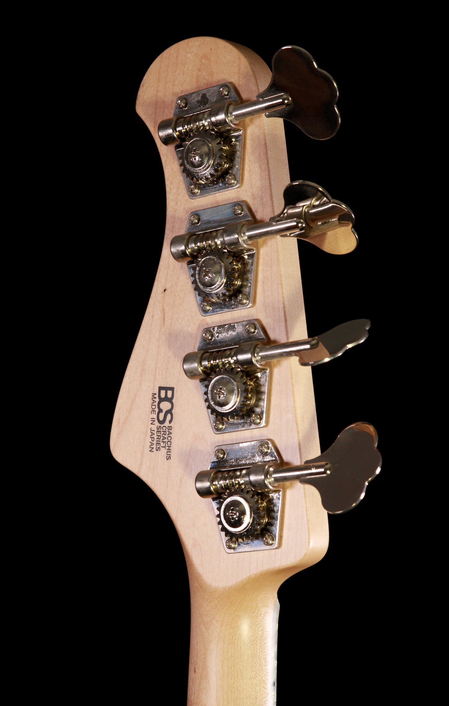 Bacchus Japan Craft Series Jazz Bass Walnut Natural WL4