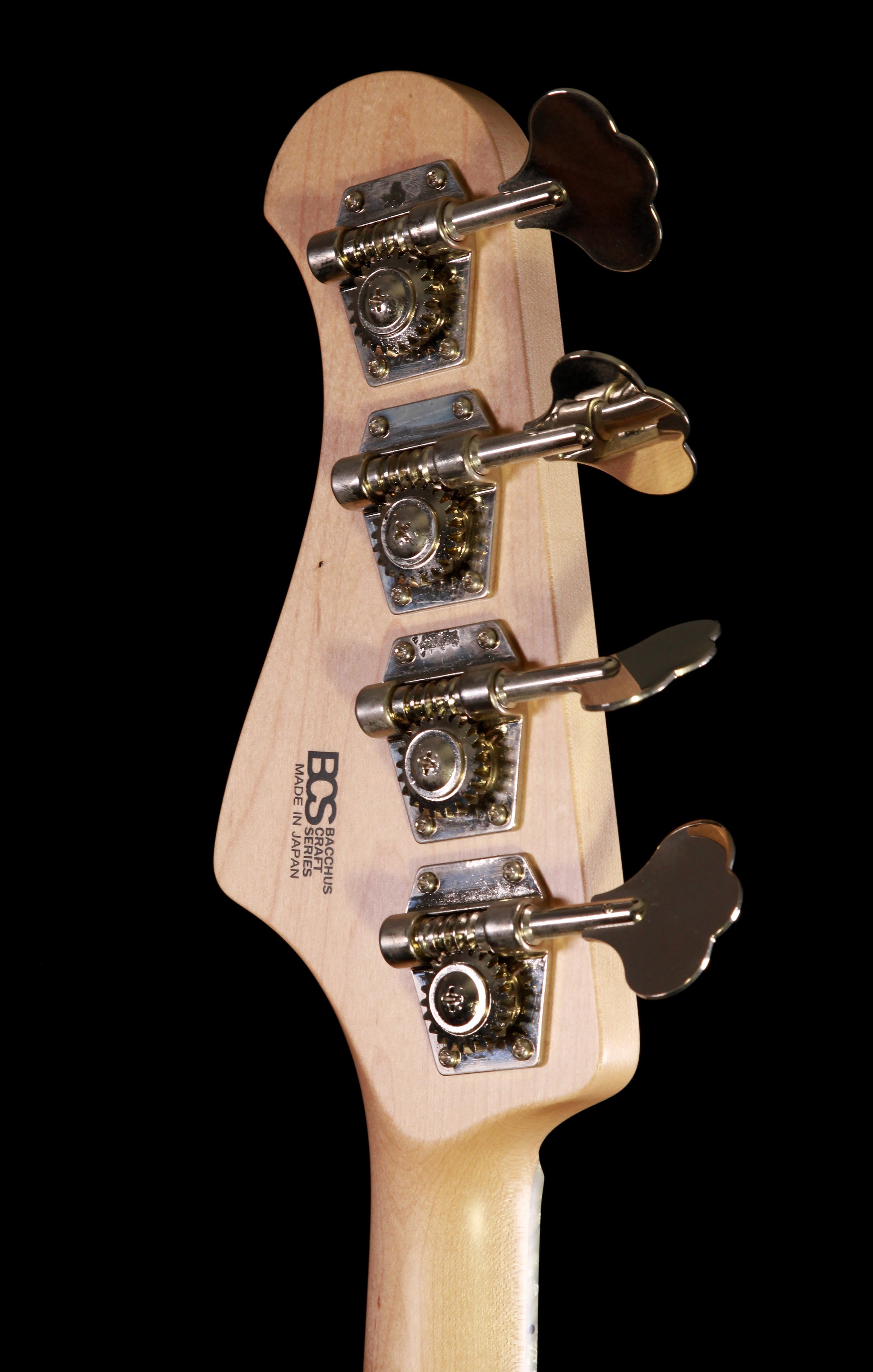 Bacchus Japan Craft Series Jazz Bass Walnut Natural WL4