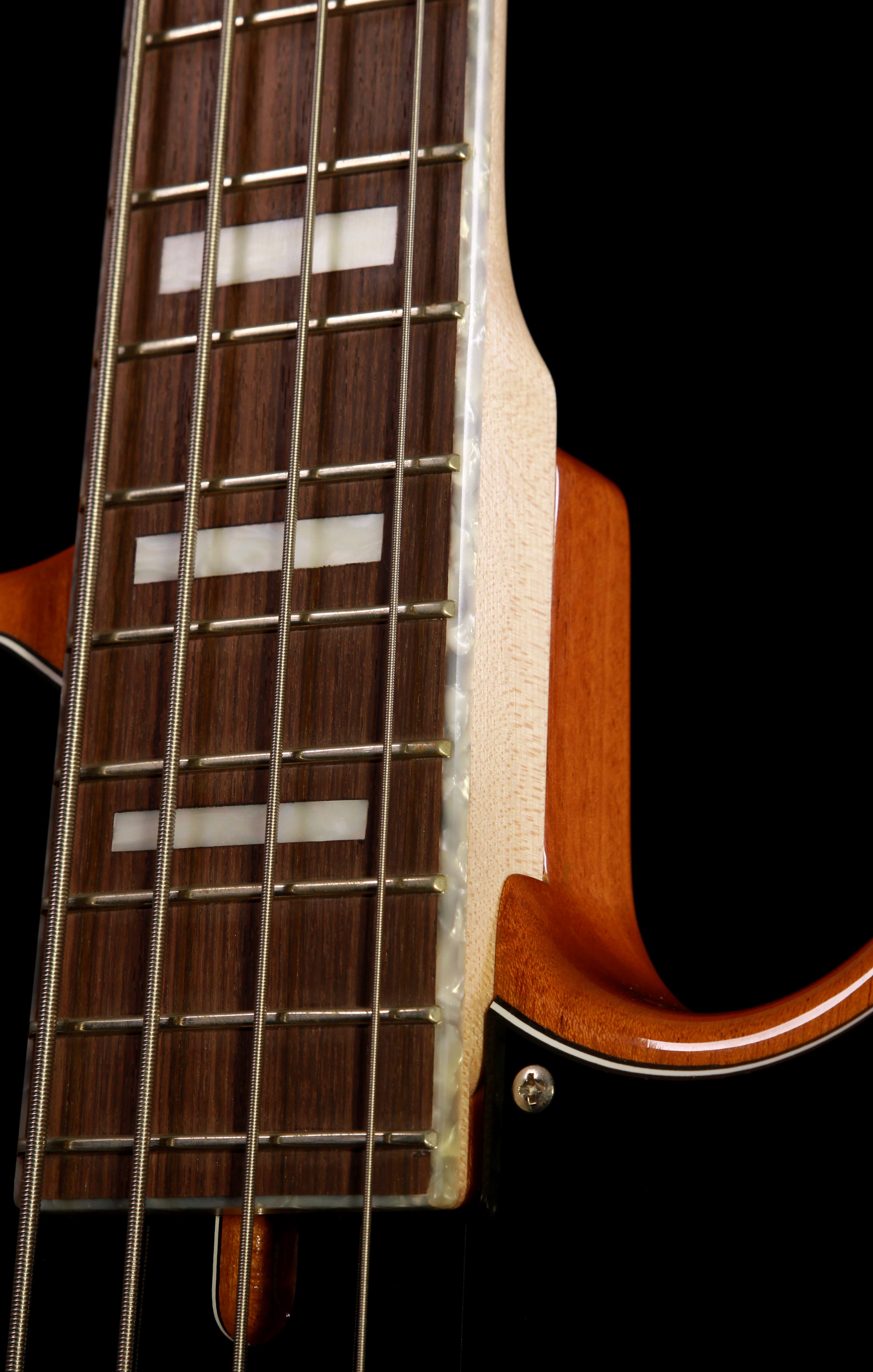 Bacchus Japan Craft Series Jazz Bass Walnut Natural WL4
