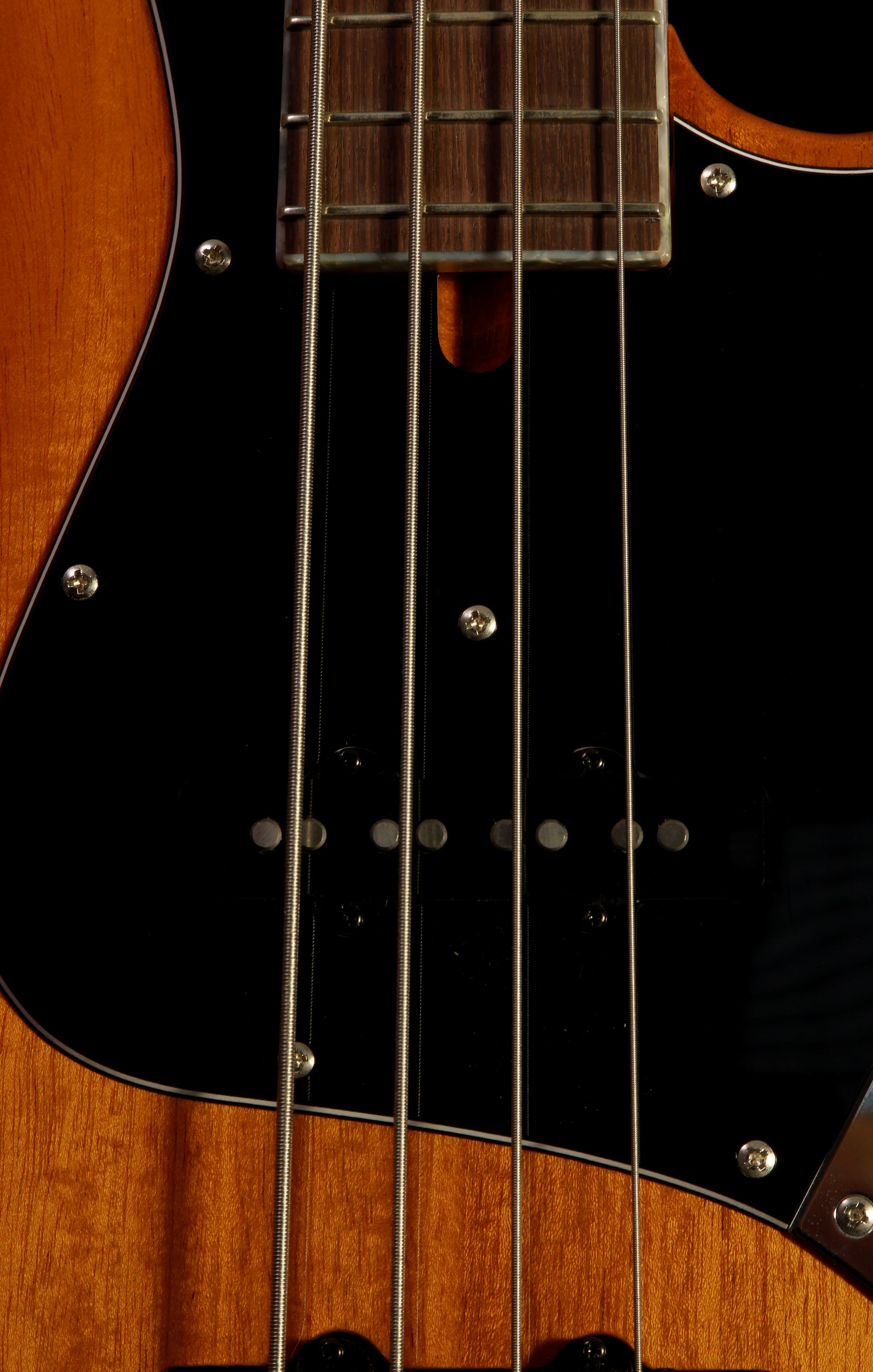 Bacchus Japan Craft Series Jazz Bass Walnut Natural WL4