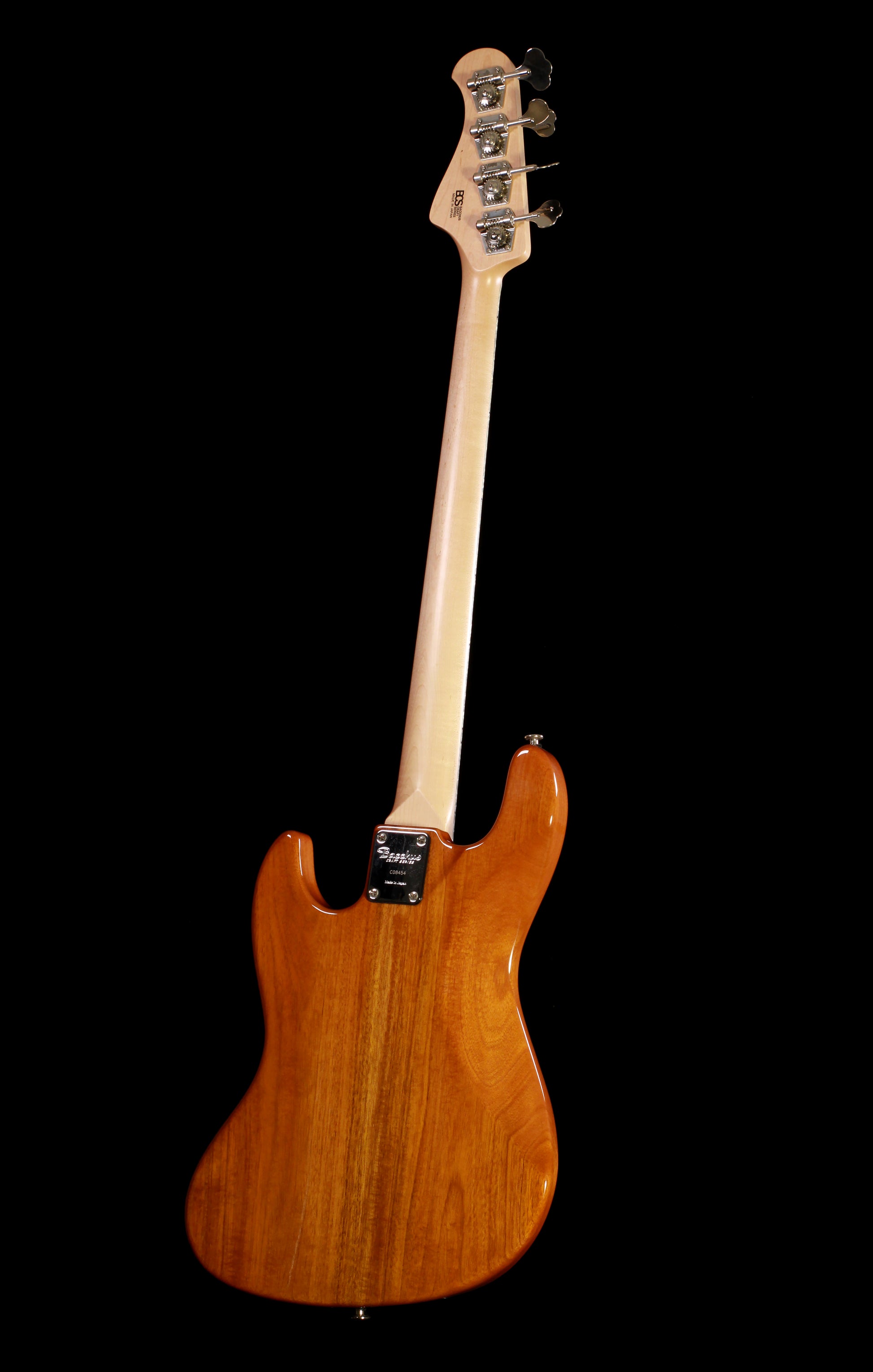 Bacchus Japan Craft Series Jazz Bass Walnut Natural WL4