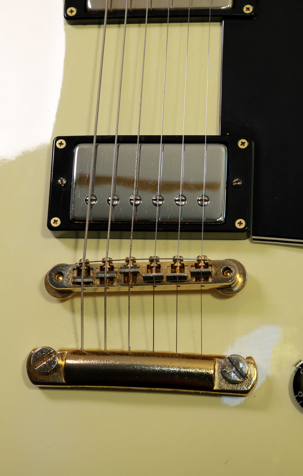 Burny RLC-60 Lawsuit Les Paul Custom MIIJ Antique White 1980s 