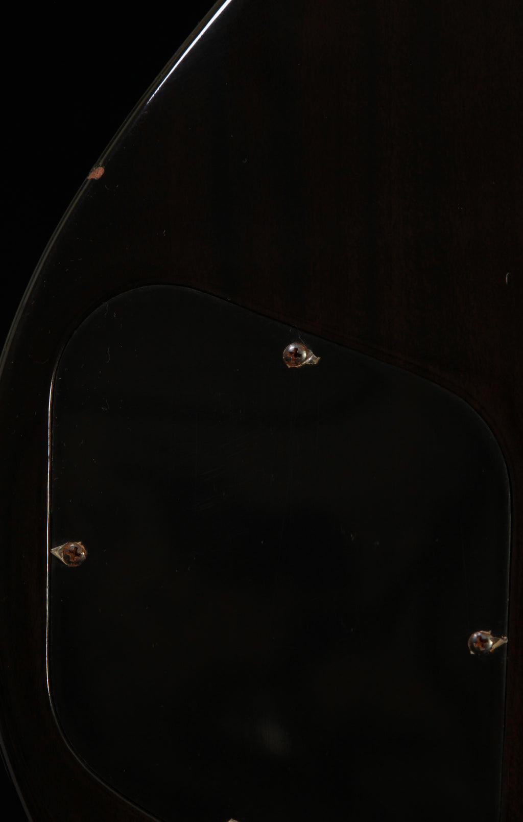 Burny Made in Japan LG-75JP Joe Perry Les Paul Transparent Black / Pearloid