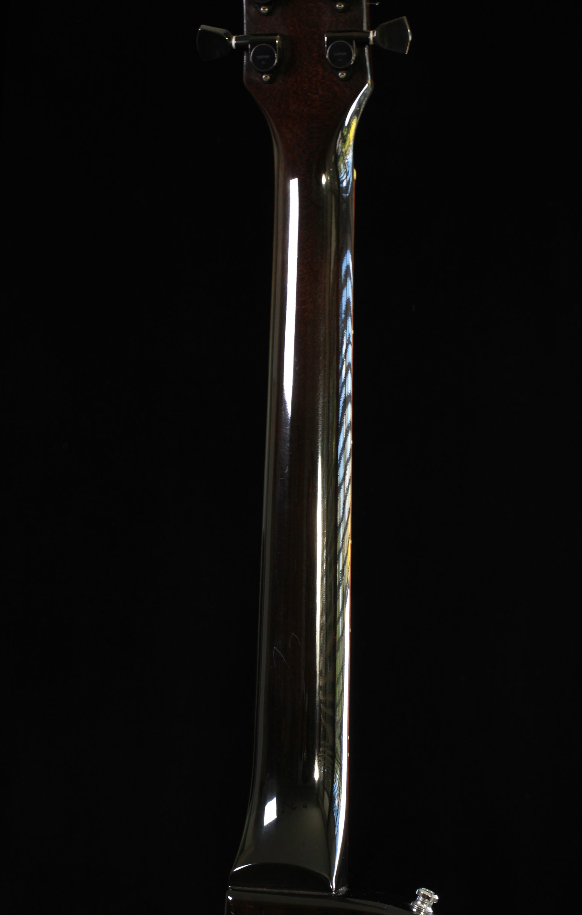 Burny Made in Japan LG-75JP Joe Perry Les Paul Transparent Black / Pearloid
