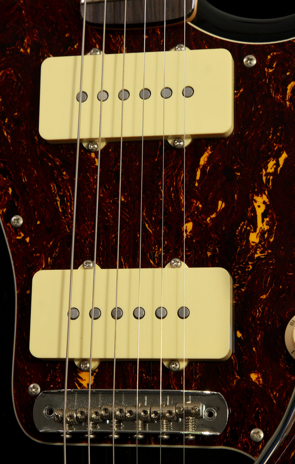 Crews Maniac Sound KTR-JM-PH Jazzmaster Black Tortoise Shell Pickguard