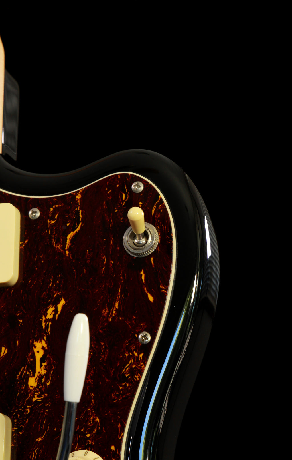 Crews Maniac Sound KTR-JM-PH Jazzmaster Black Tortoise Shell Pickguard
