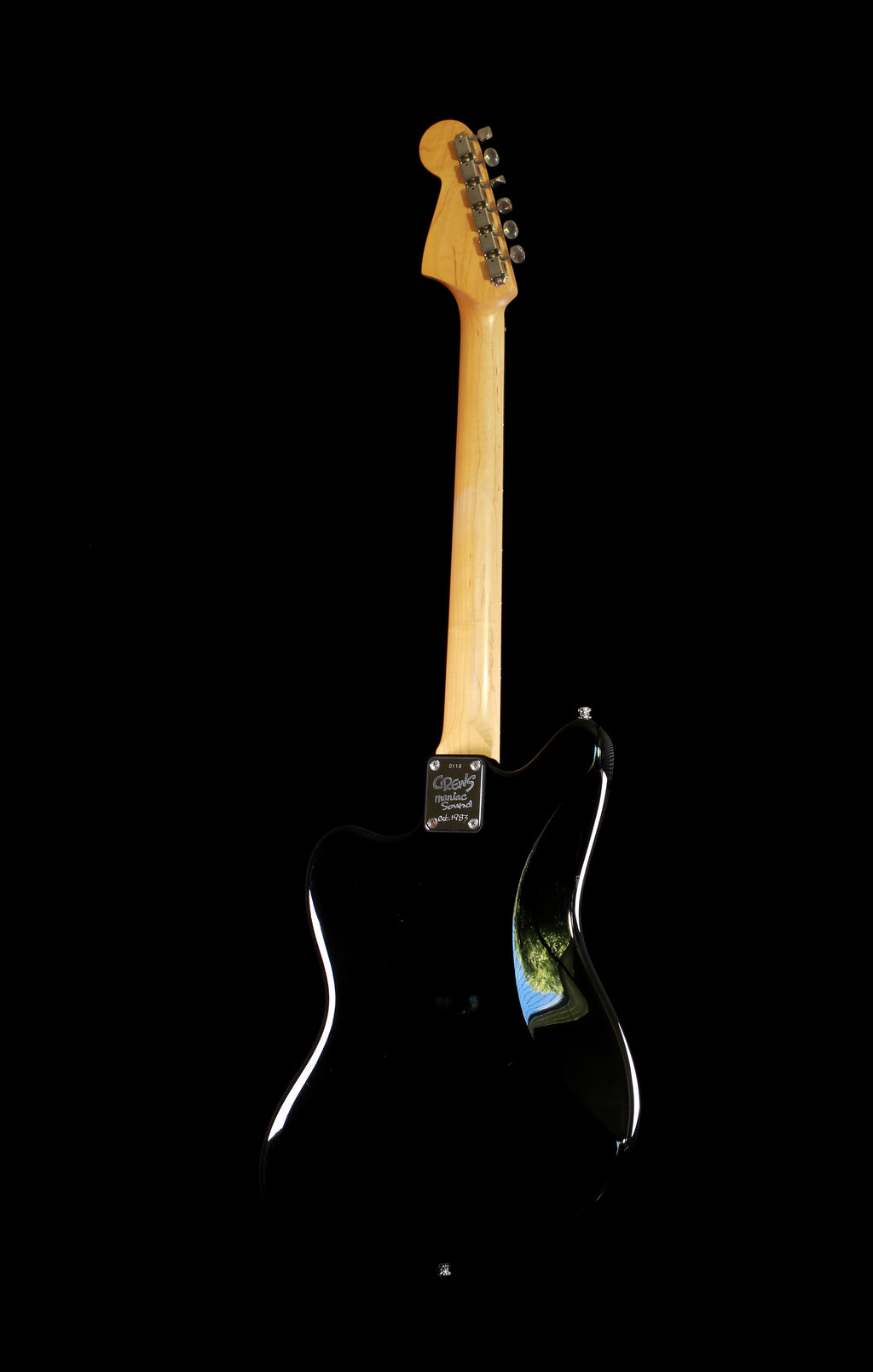 Crews Maniac Sound KTR-JM-PH Jazzmaster Black Tortoise Shell Pickguard