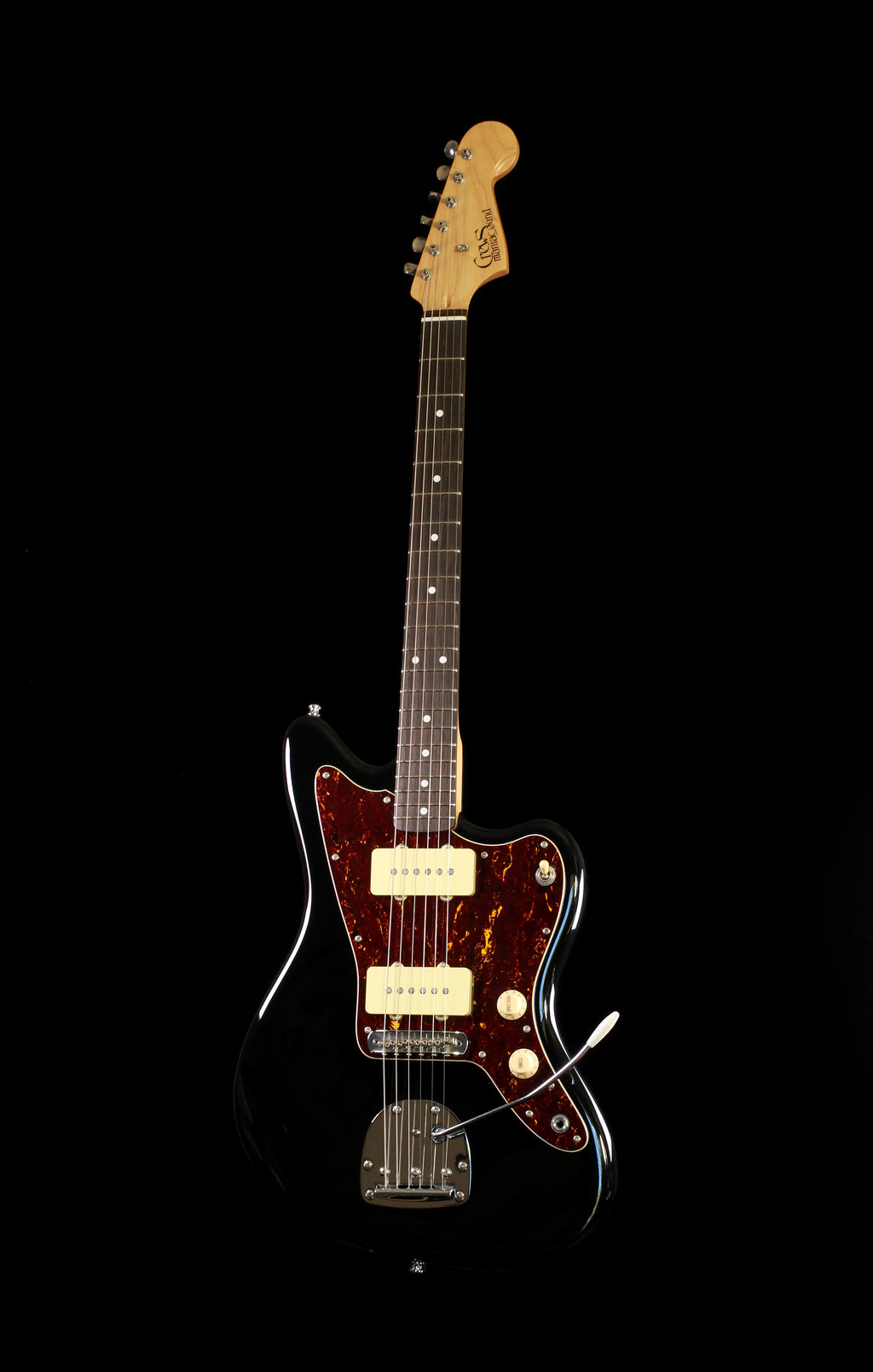 Crews Maniac Sound KTR-JM-PH Jazzmaster Black Tortoise Shell Pickguard