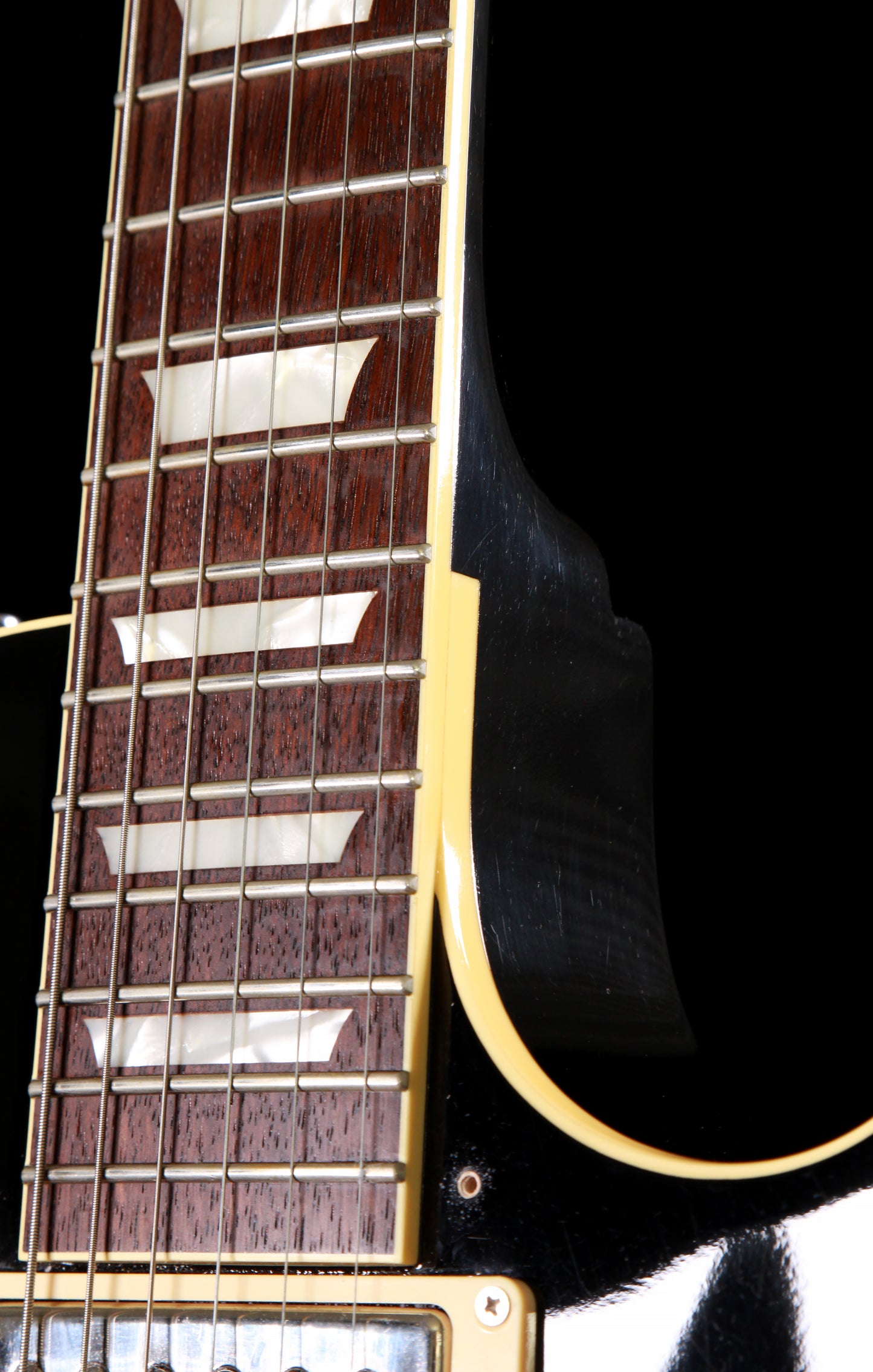 Crews Maniac Sound KTR-S Key To The Rock Standard Les Paul Ebony w/Gibson PAF Pickups