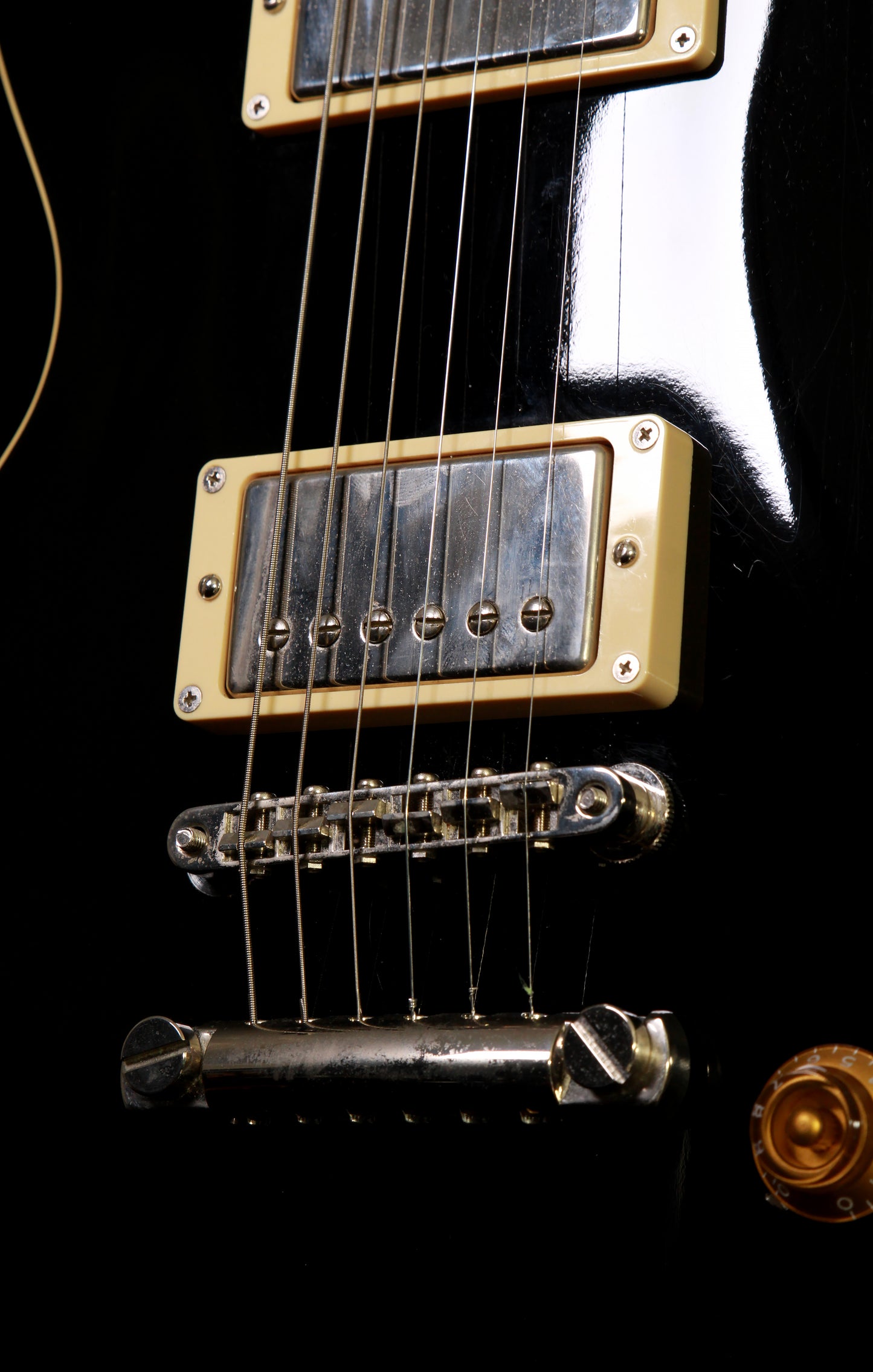 Crews Maniac Sound KTR-S Key To The Rock Standard Les Paul Ebony w/Gibson PAF Pickups