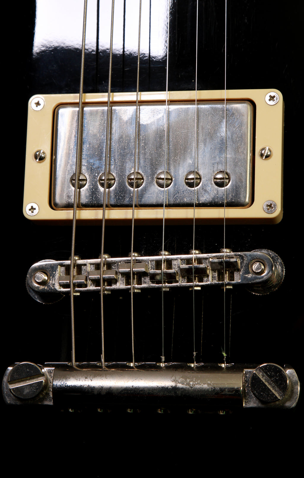 Crews Maniac Sound KTR-S Key To The Rock Standard Les Paul Ebony w/Gibson PAF Pickups