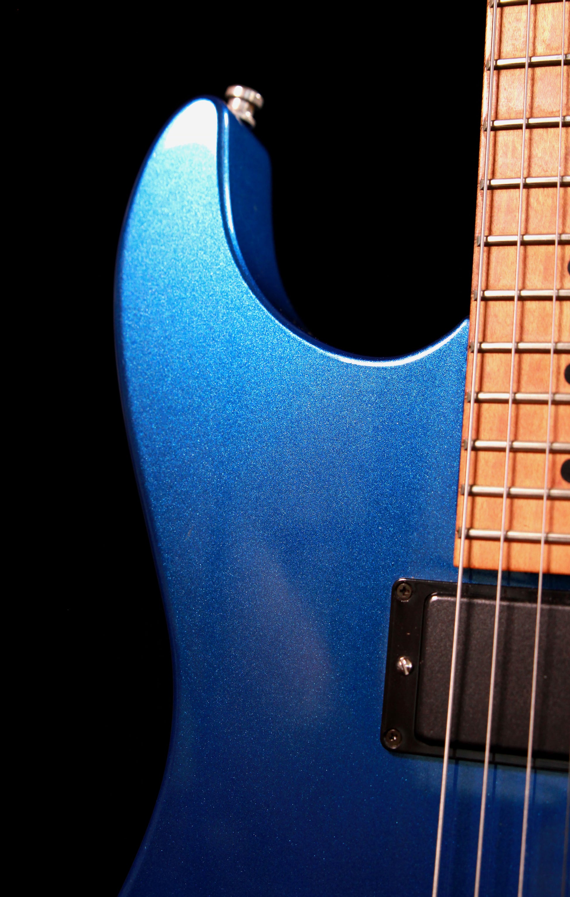 ESP / MIJ Charvel Dinky with EMGs / German Floyd Rose Candy Blue