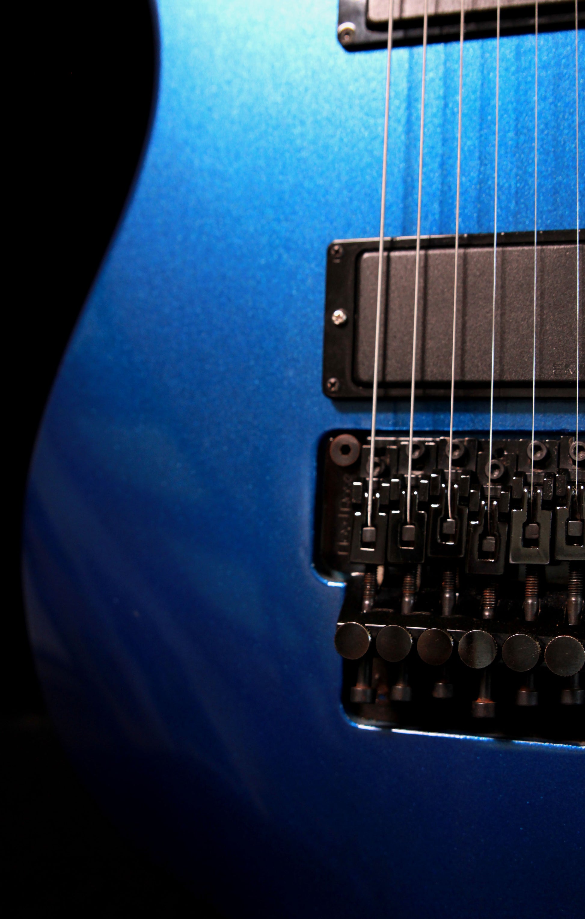ESP / MIJ Charvel Dinky with EMGs / German Floyd Rose Candy Blue