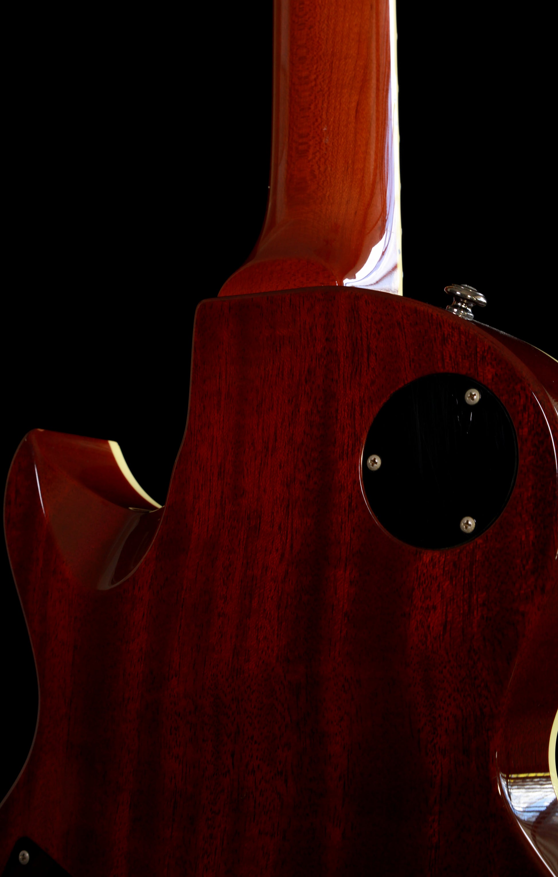 ESP Eclipse Dark See Thru Black Cherry Sunburst Flame Top