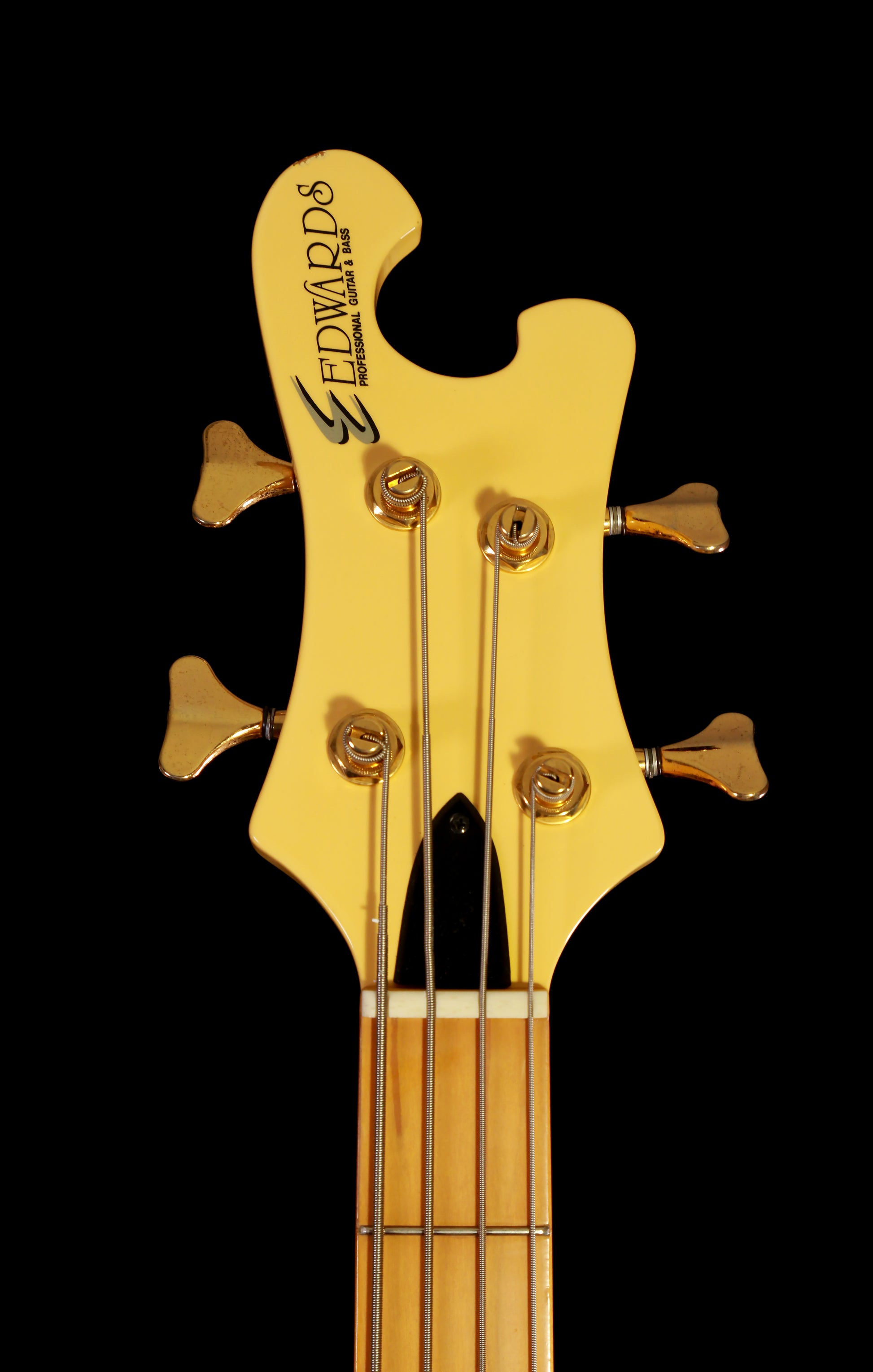 ESP Edwards ‘Noisy’ E-AC-90ACHO Yellow White