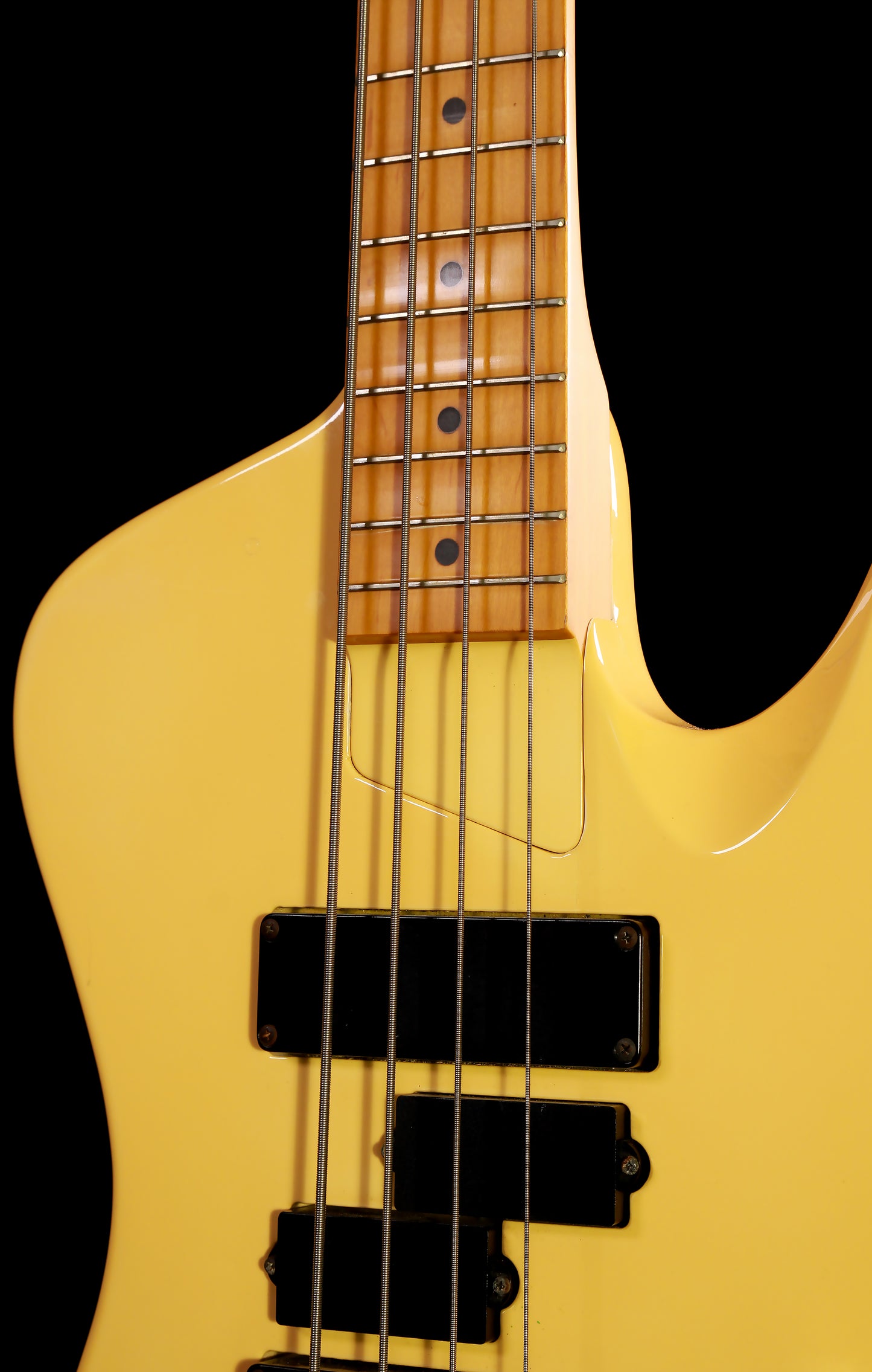 ESP Edwards ‘Noisy’ E-AC-90ACHO Yellow White