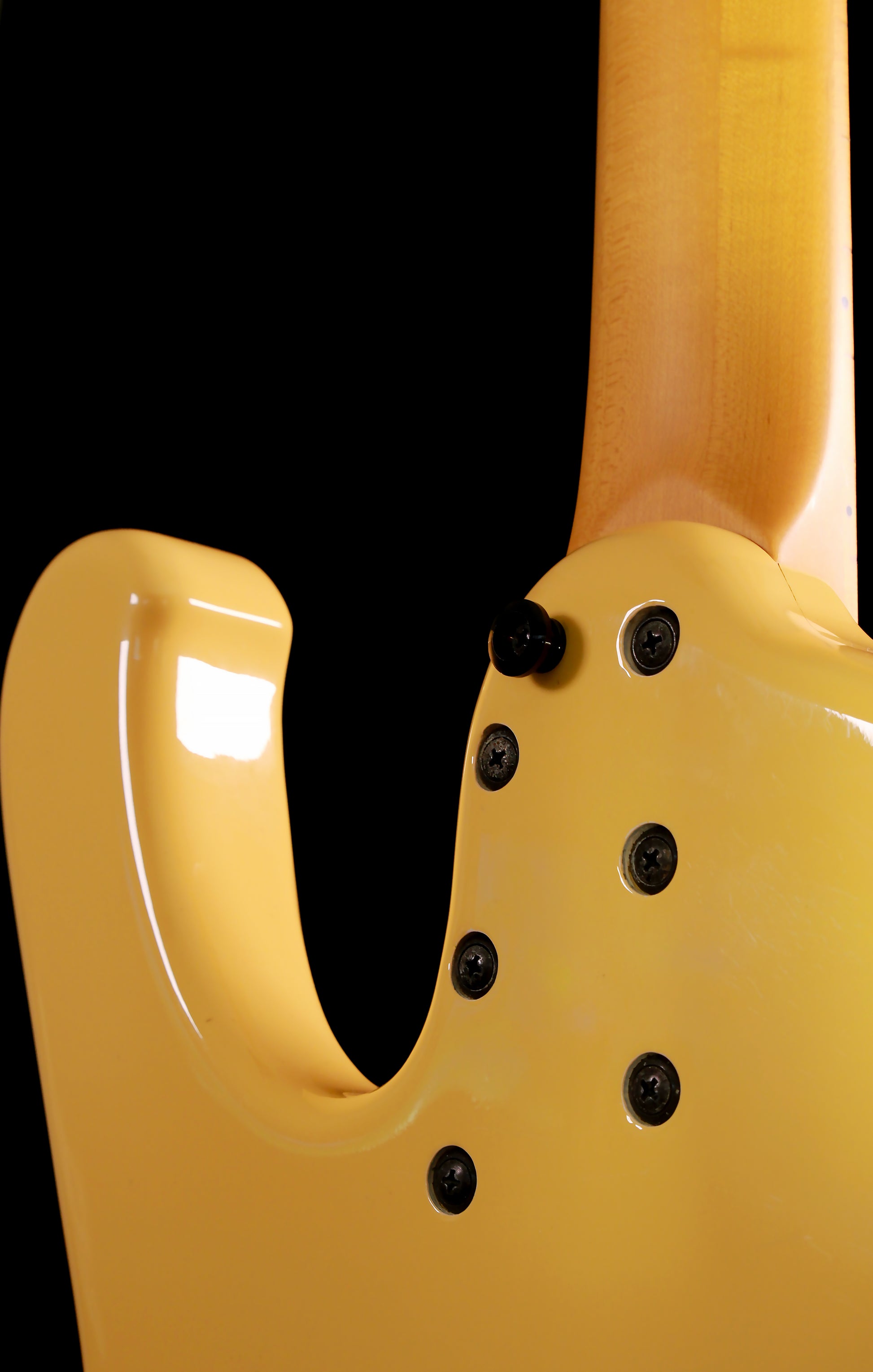 ESP Edwards ‘Noisy’ E-AC-90ACHO Yellow White