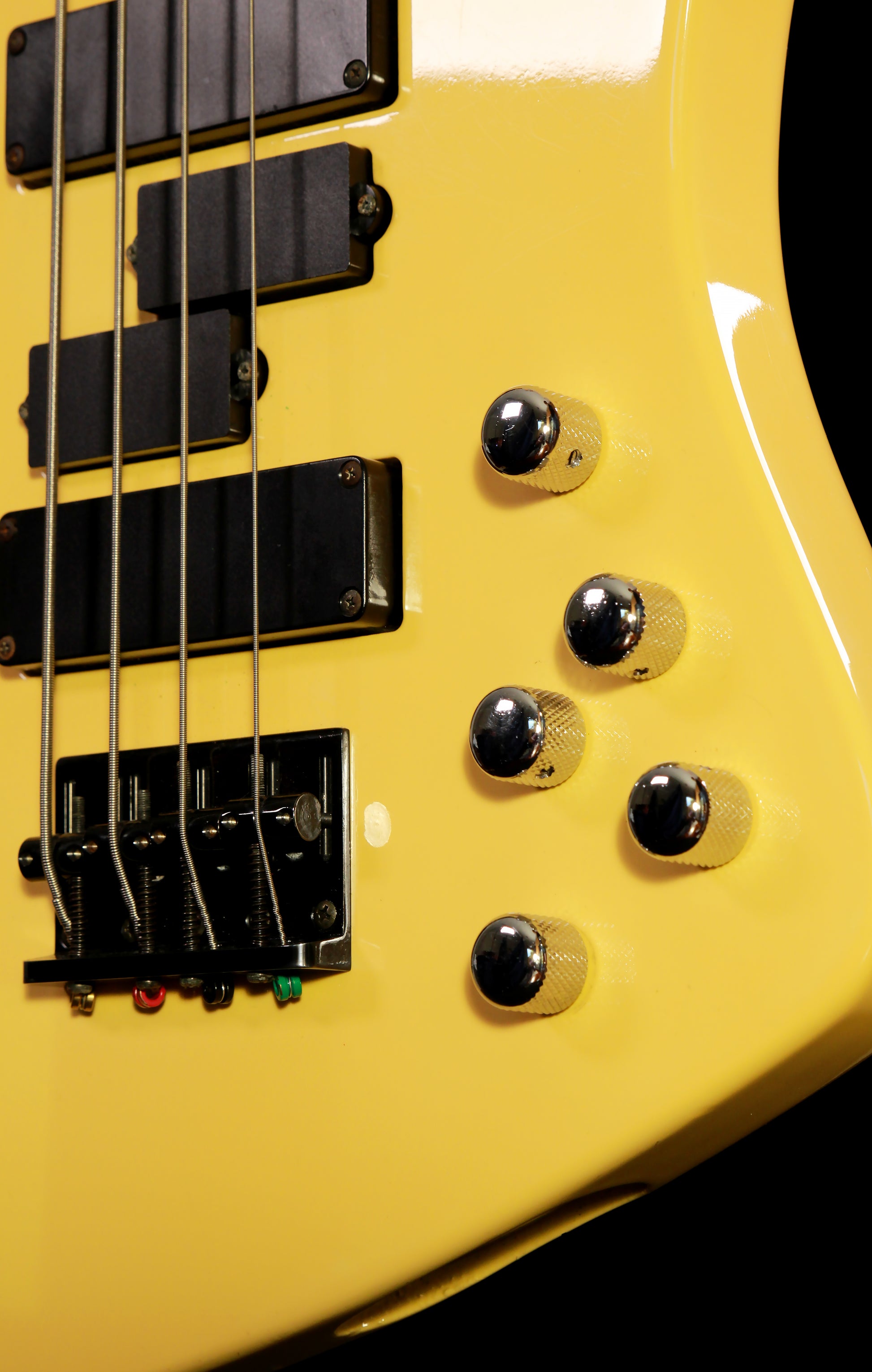 ESP Edwards ‘Noisy’ E-AC-90ACHO Yellow White