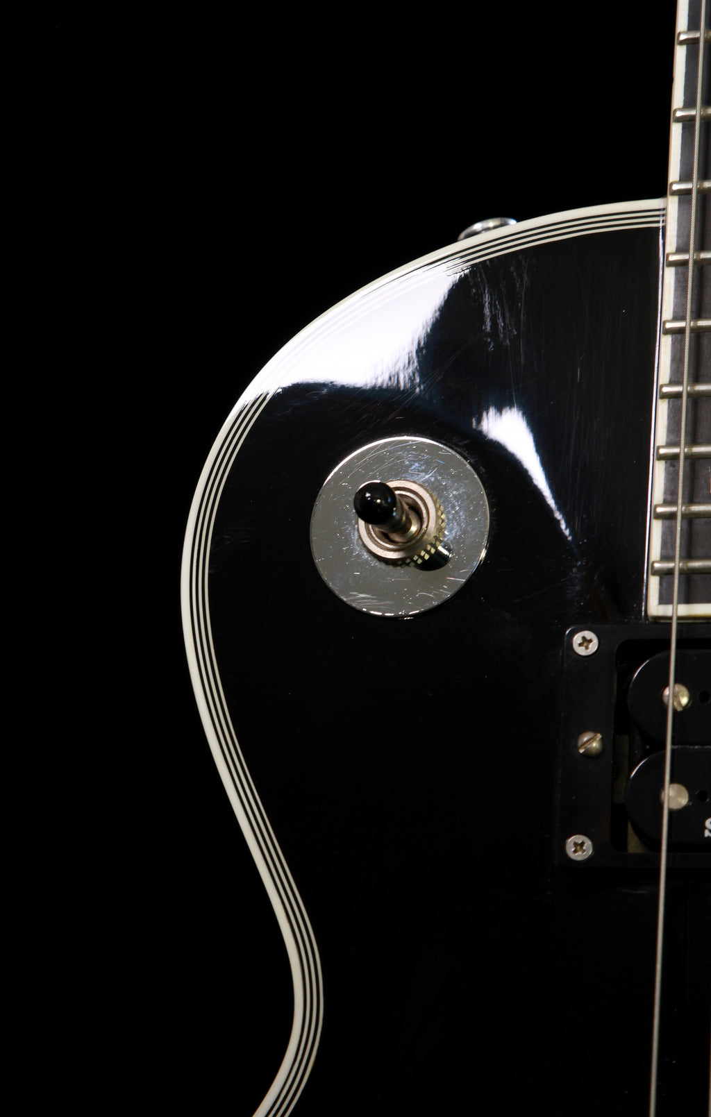 Edwards by ESP E-LP-130CD JS John Sykes Ebony Seymour Duncan