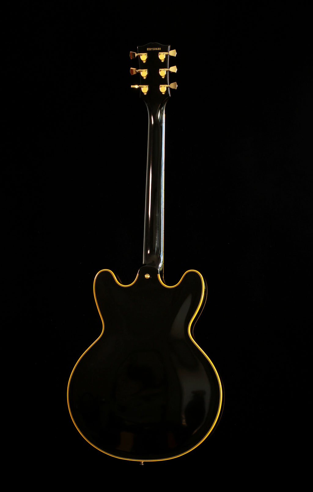 Products Edwards by ESP E-SA-180LTC ES-335 Ebony/Black Lacquer Finish