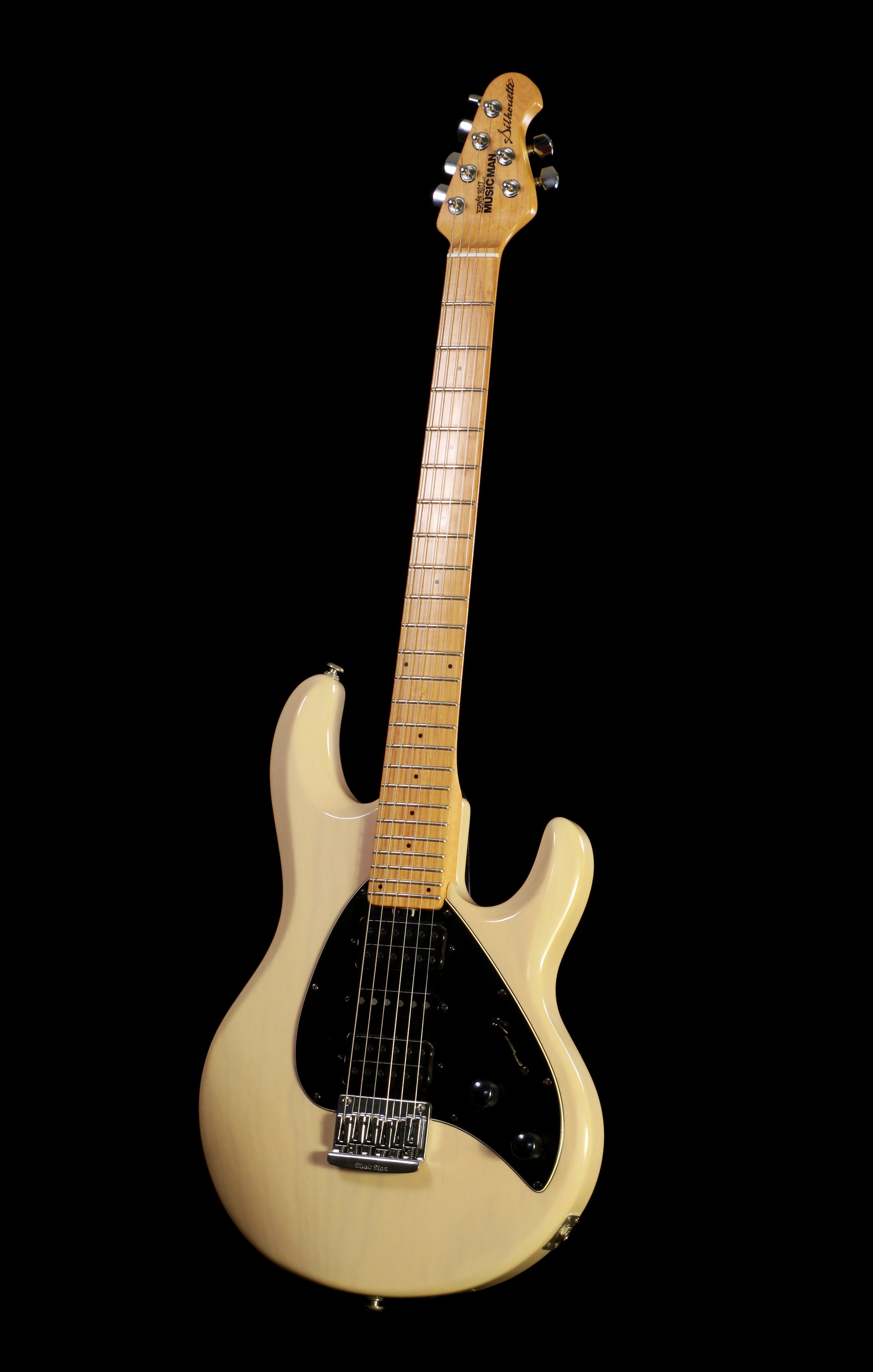 Ernie Ball Music Man Silhouette Transparent White / Blonde / Maple
