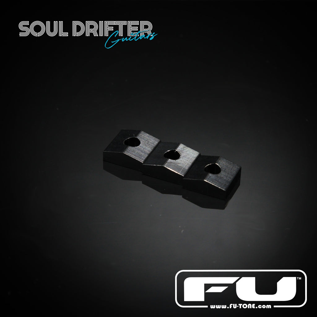 FU-Tone Titanium Lock Nut Blocks (Set of 3) - Black