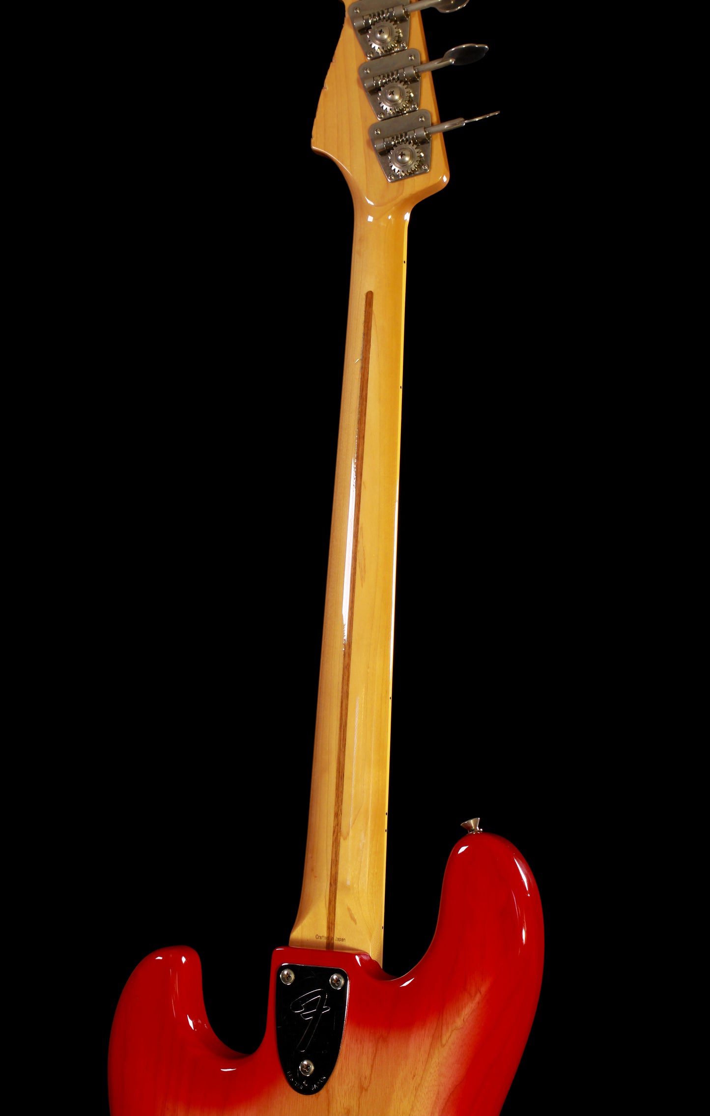 Fender Japan Jazz Bass JB-75 Cherry Sunburst Rare Color w/ Matching Headstock