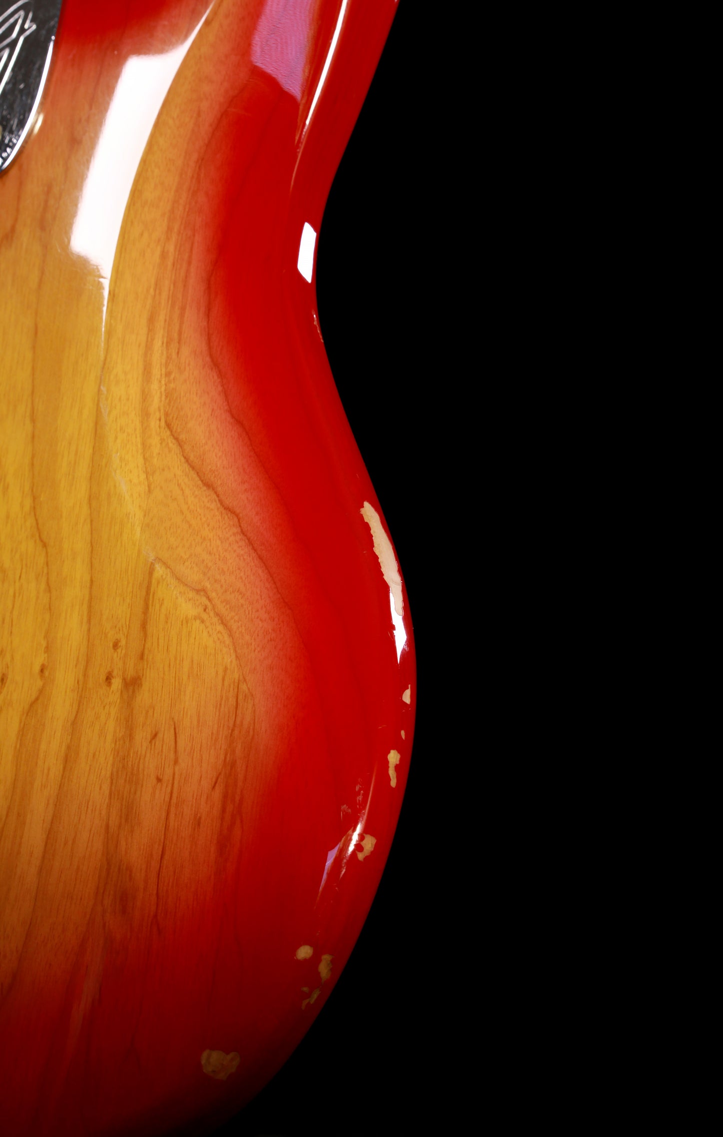 Fender Japan Jazz Bass JB-75 Cherry Sunburst Rare Color w/ Matching Headstock