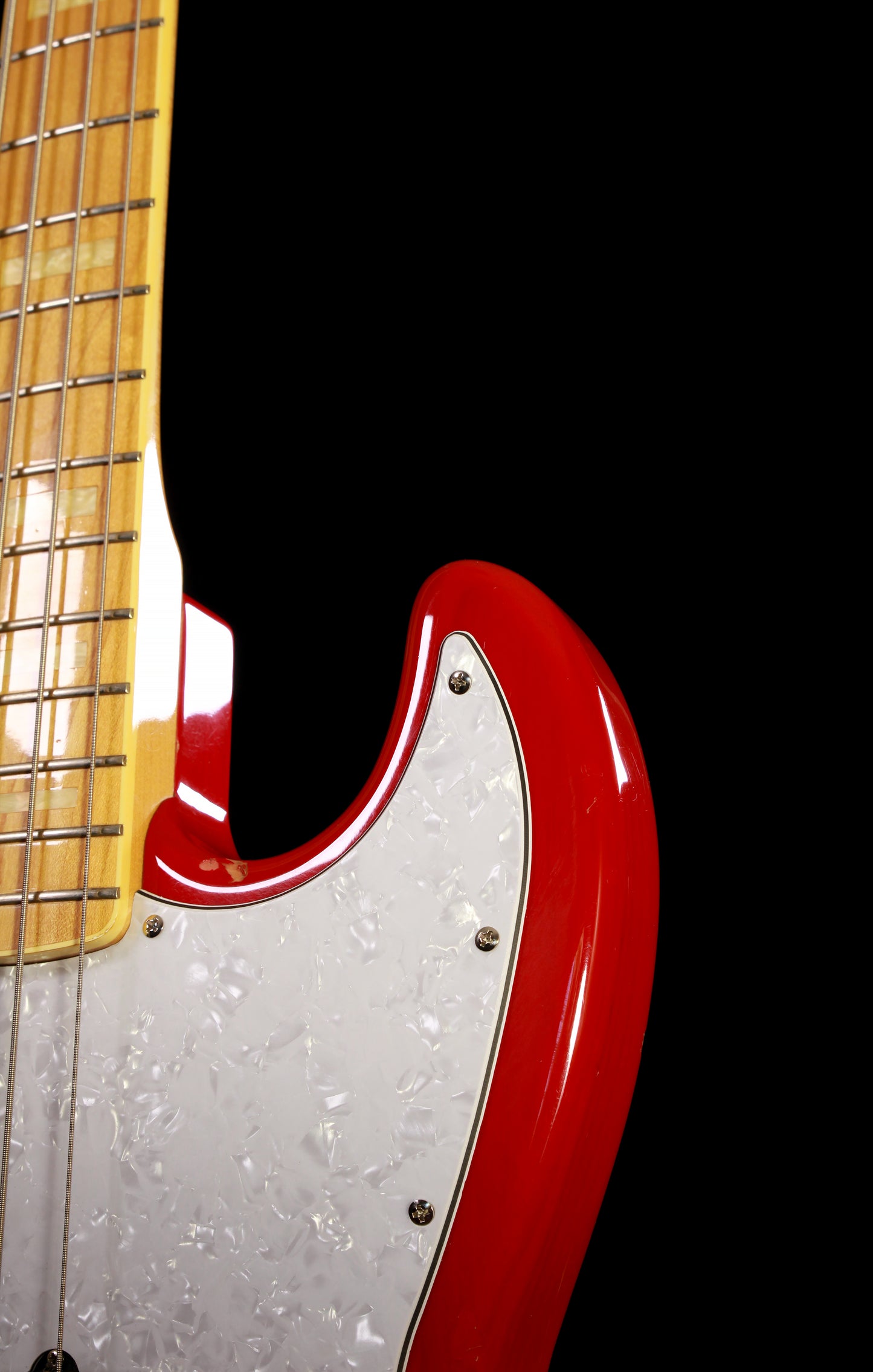 Fender Japan Jazz Bass JB-75 Cherry Sunburst Rare Color w/ Matching Headstock