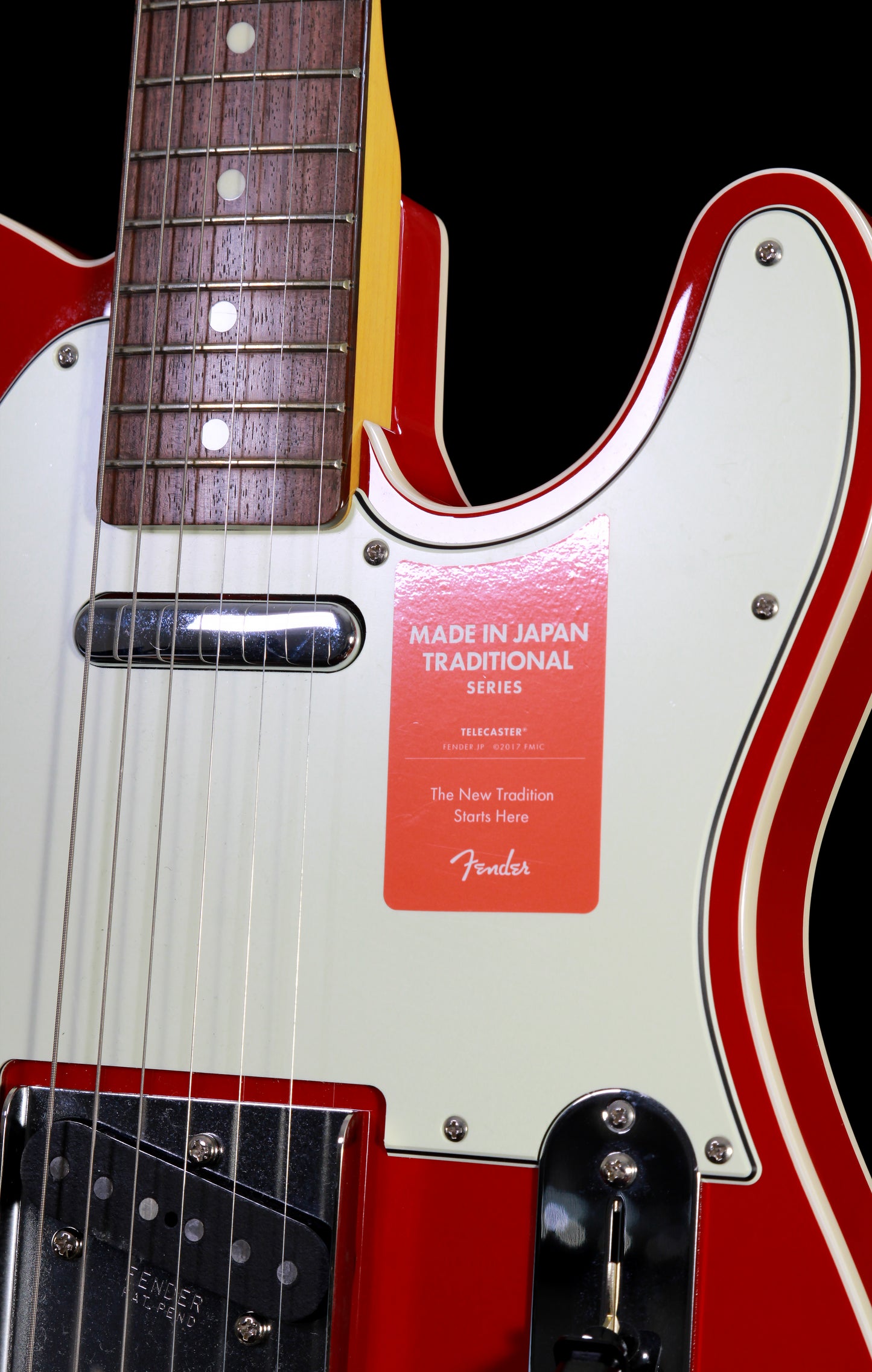 Fender Japan Telecaster Custom Traditional Series Candy Apple Red