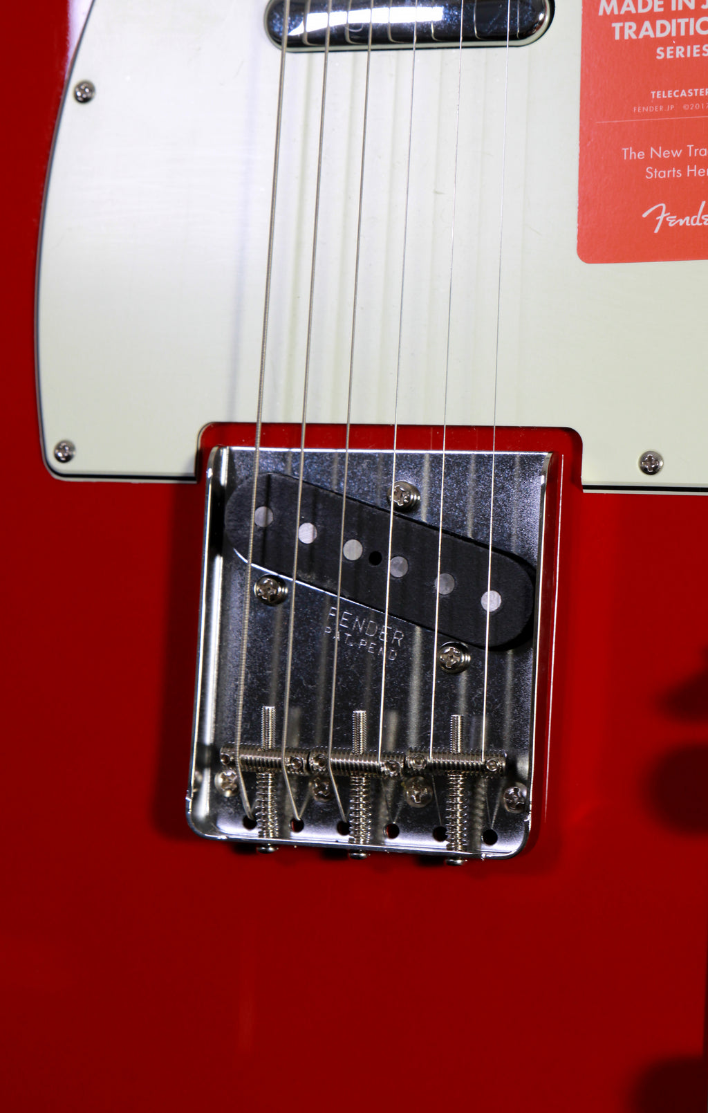Fender Japan Telecaster Custom Traditional Series Candy Apple Red