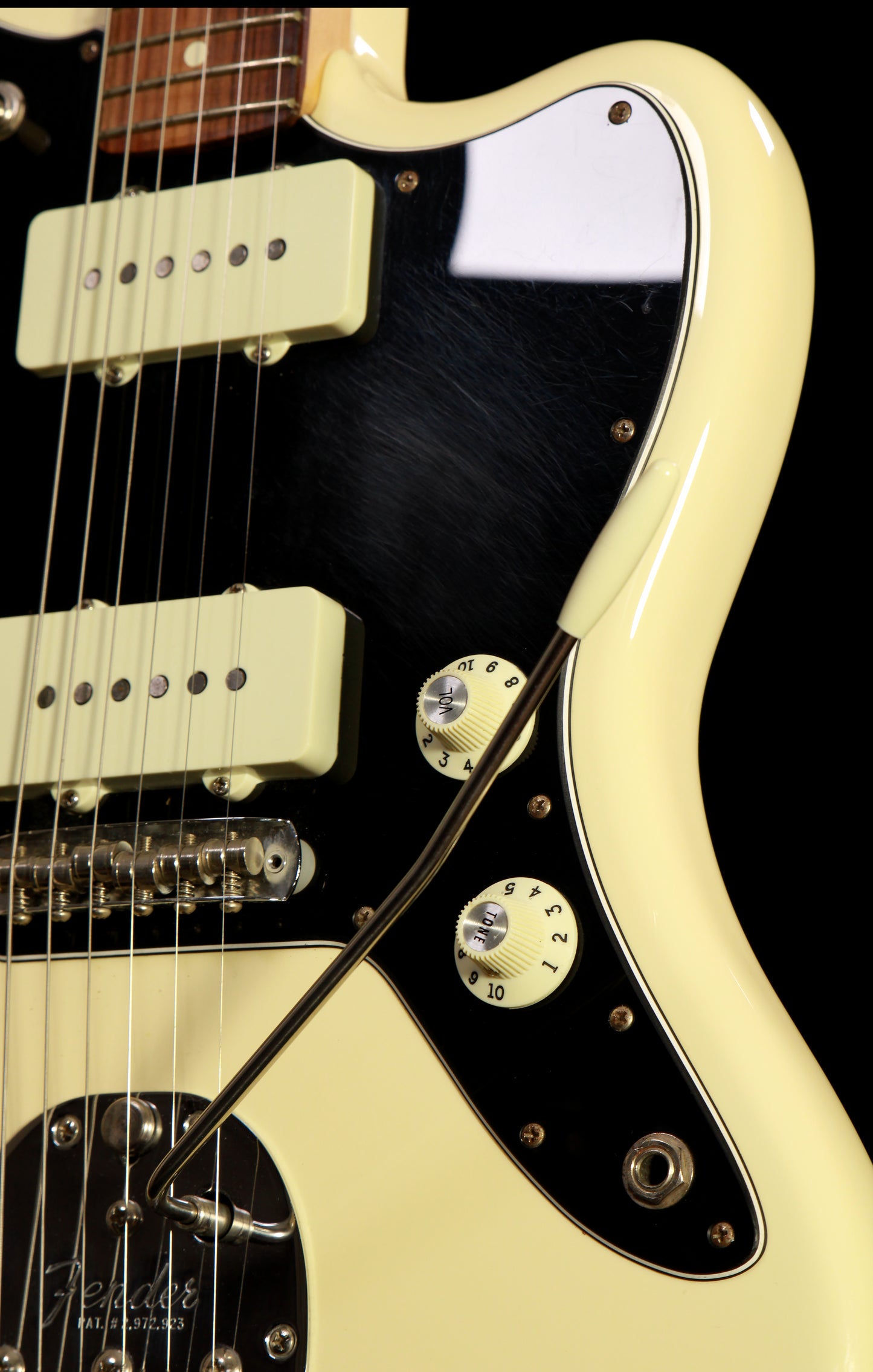 Fender American Pro Jazzmaster RW Olympic White w/ Black Pickguard