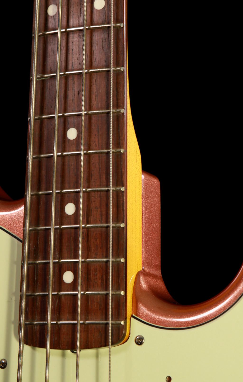 Fender Japan Jazz Bass ‘62 Reissue JB-62 Burgundy Mist Metallic