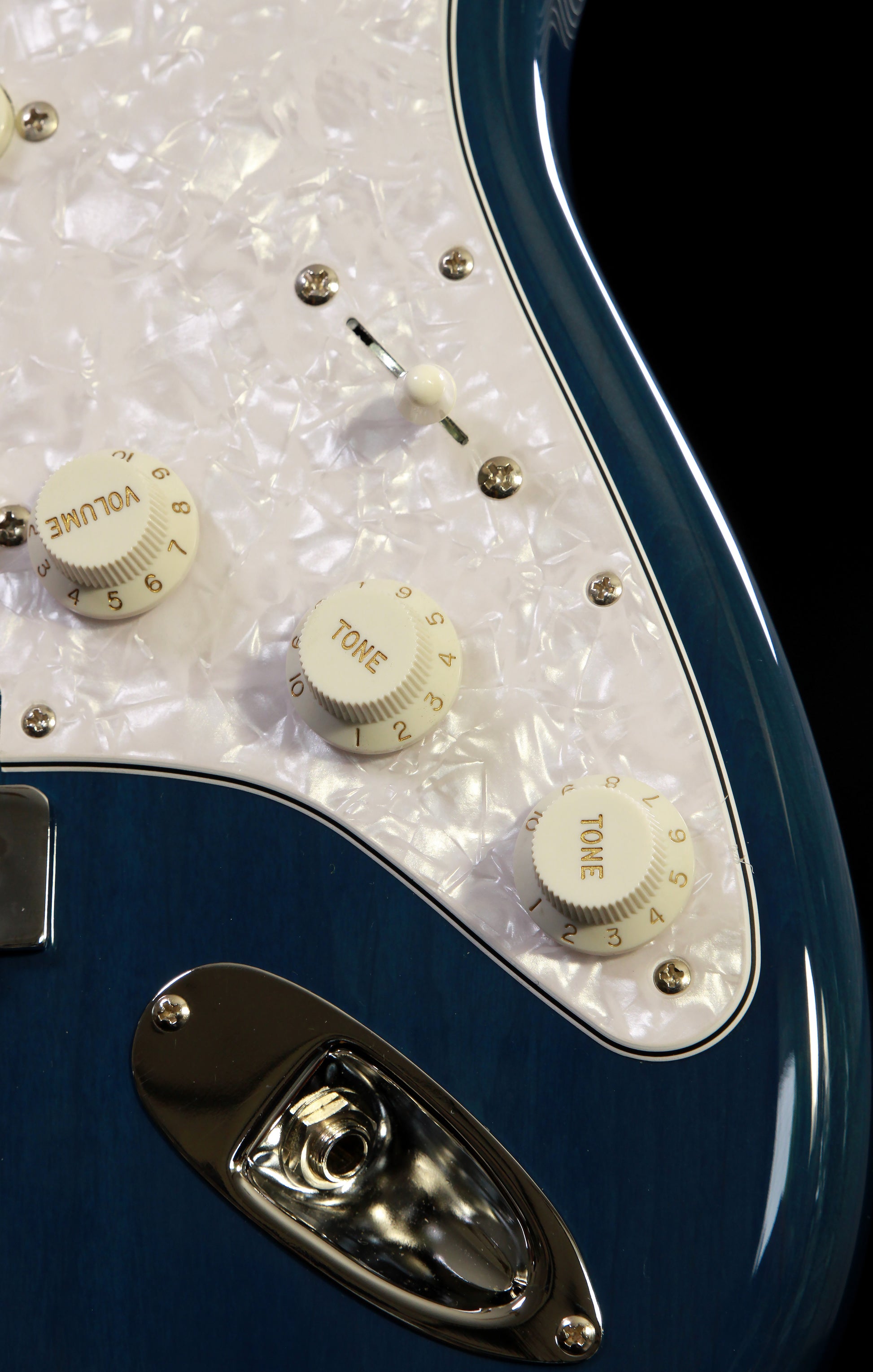 Fender Japan Hybrid Stratocaster Indigo Blue 75th Anniversary