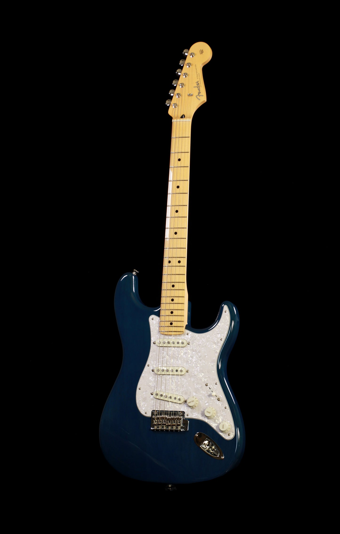 Fender Japan Hybrid Stratocaster Indigo Blue 75th Anniversary