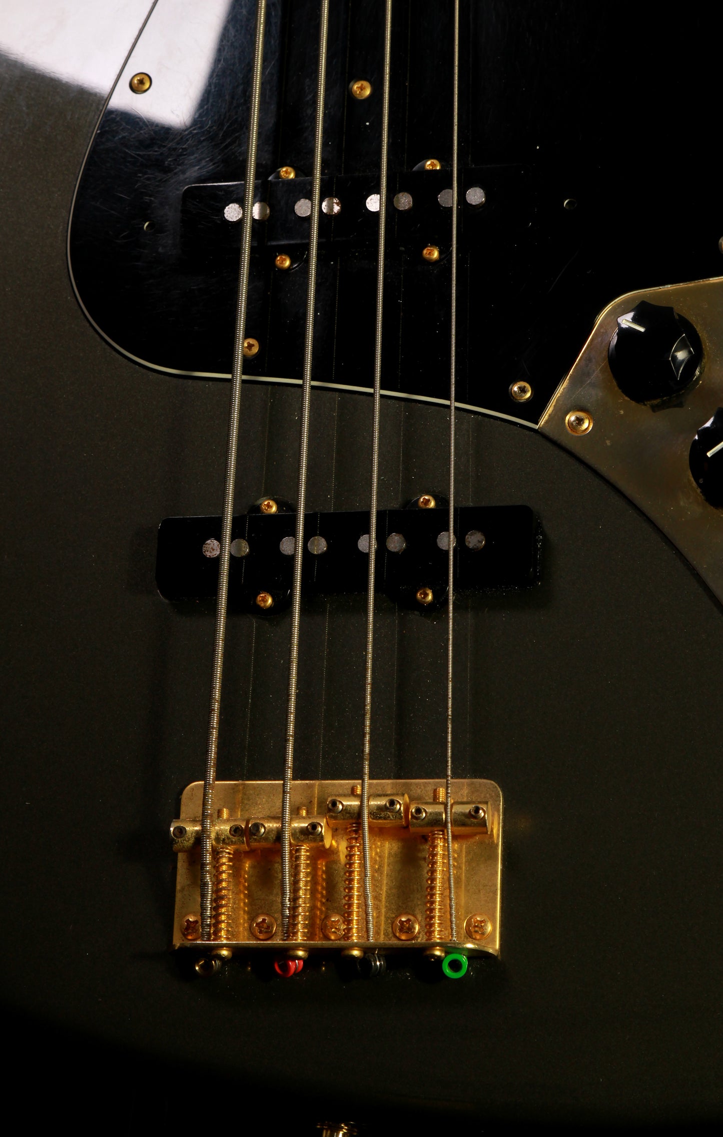 Fender Japan JB75-121US MB / M Dolphin Grey Gray Gold Hardware