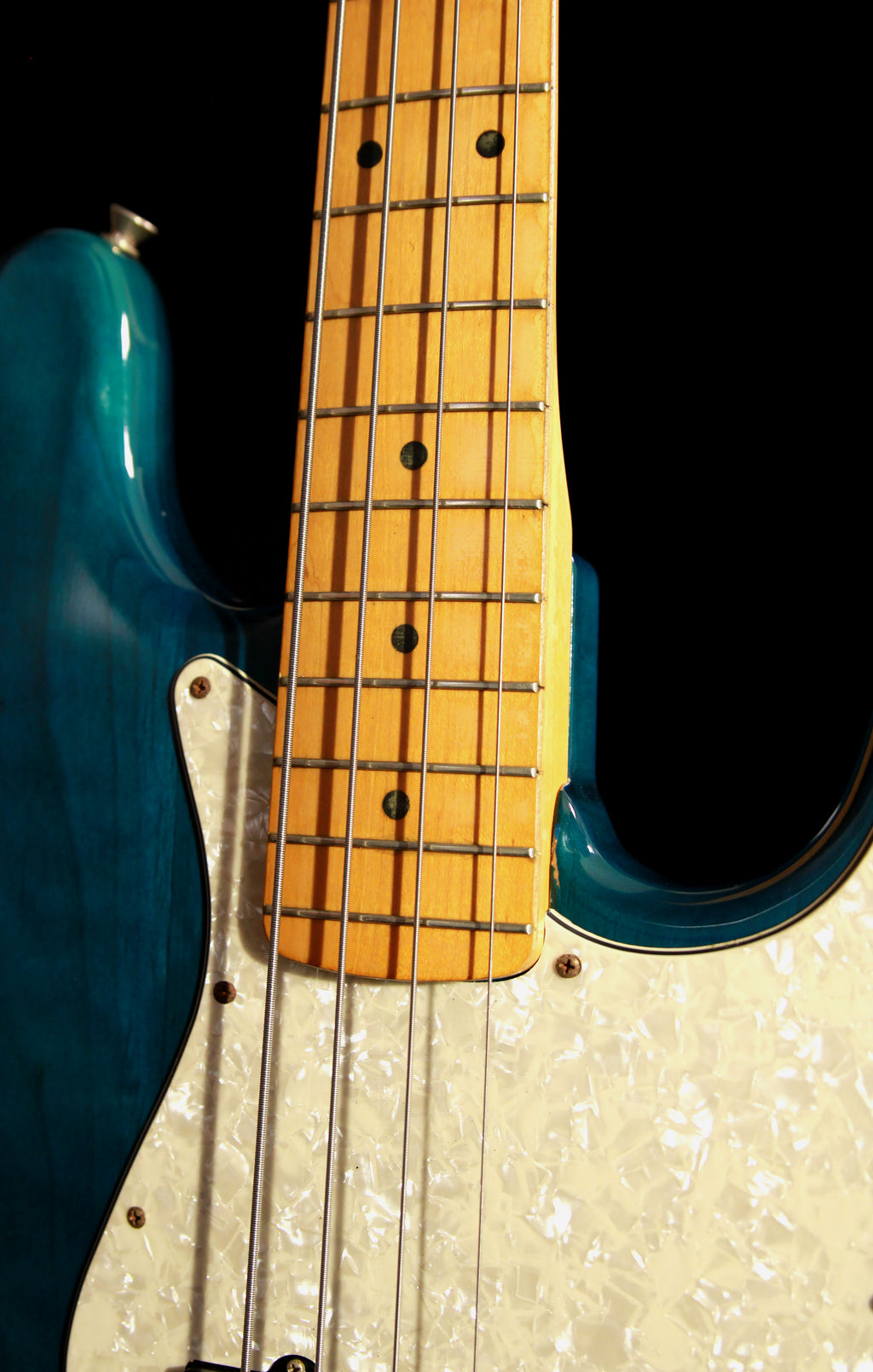 Fender Japan Jazz Bass ‘62 Reissue JB62 Transparent Electric Blue / Turquoise