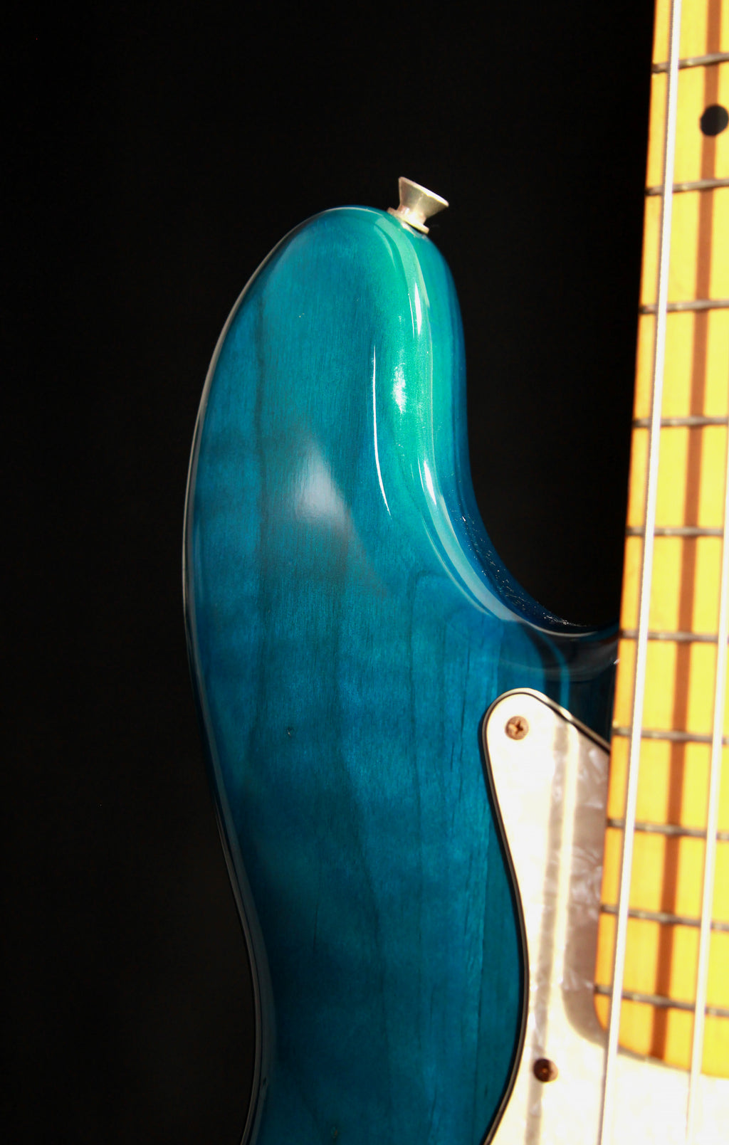 Fender Japan Jazz Bass ‘62 Reissue JB62 Transparent Electric Blue / Turquoise