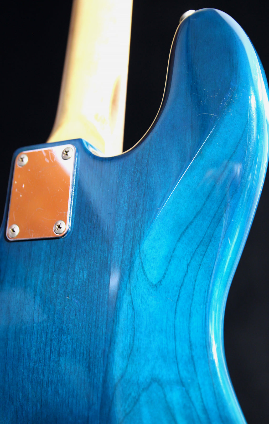 Fender Japan Jazz Bass ‘62 Reissue JB62 Transparent Electric Blue / Turquoise