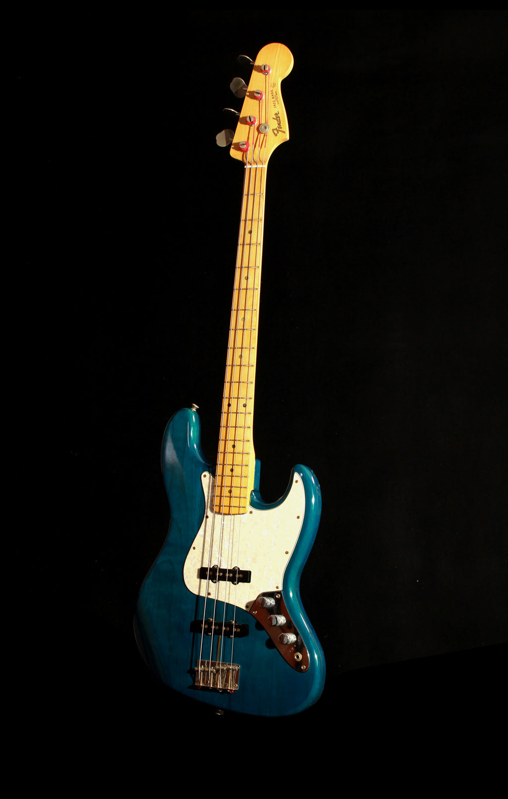 Fender Japan Jazz Bass ‘62 Reissue JB62 Transparent Electric Blue / Turquoise