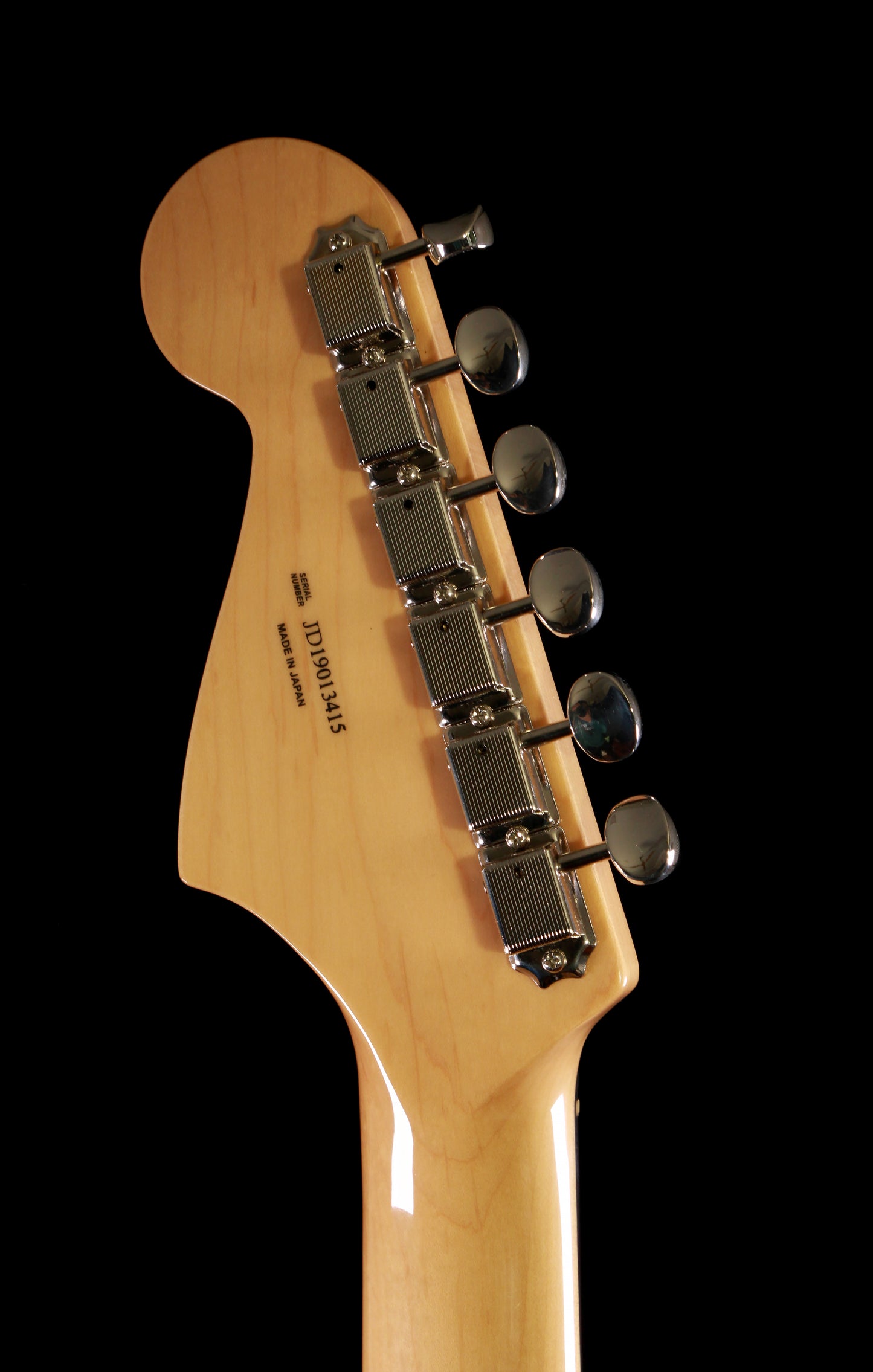 Fender Japan Inoran Signature Jazzmaster Black / Gold Anodized Pickguard