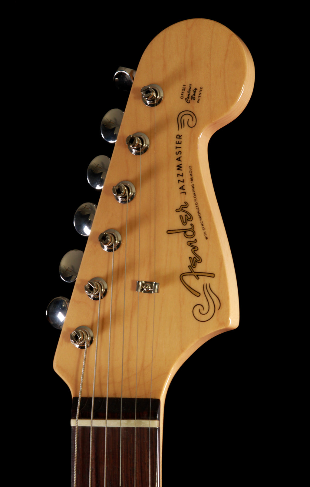 Fender Japan Inoran Signature Jazzmaster Black / Gold Anodized Pickguard