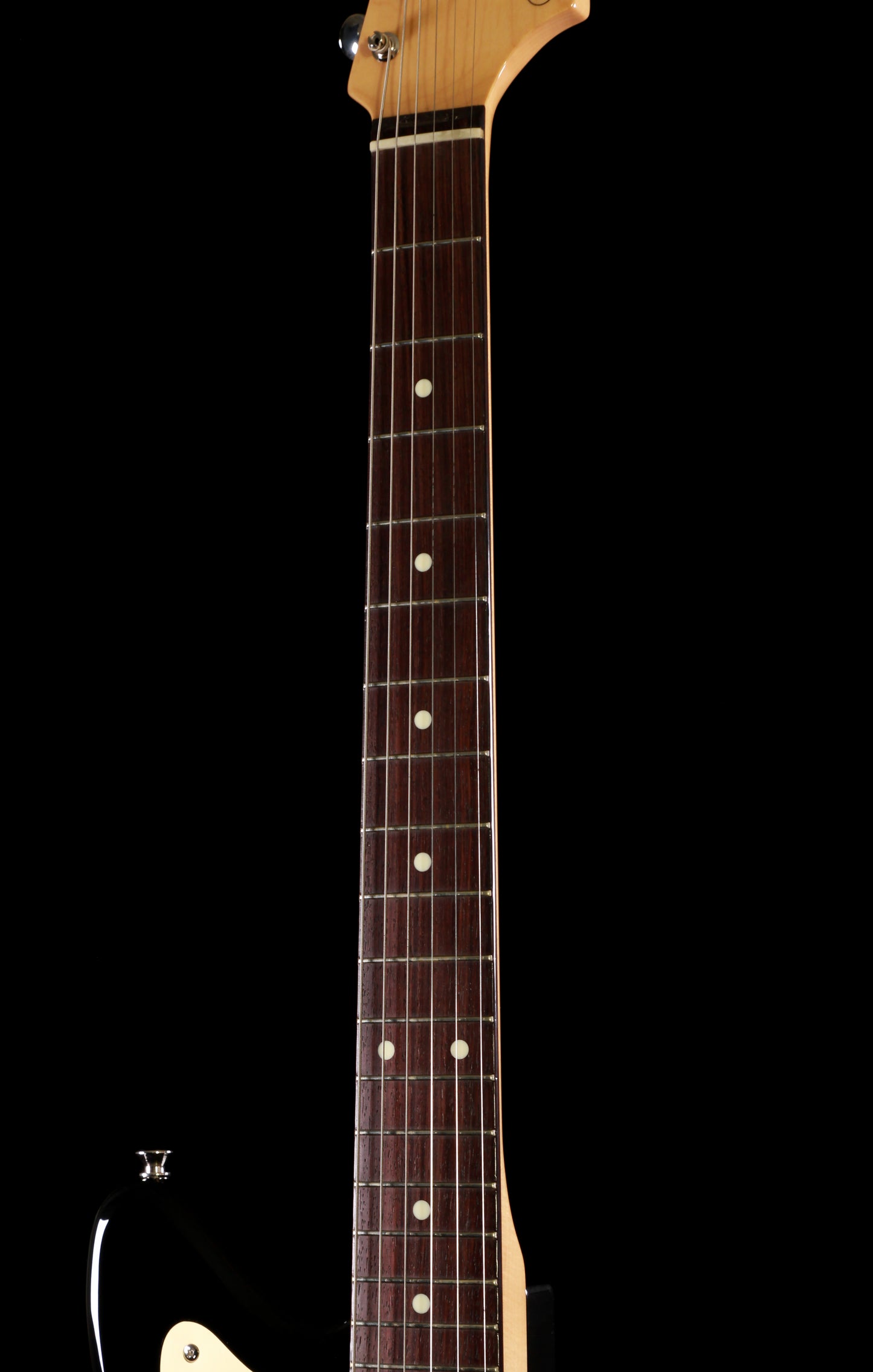 Fender Japan Inoran Signature Jazzmaster Black / Gold Anodized Pickguard