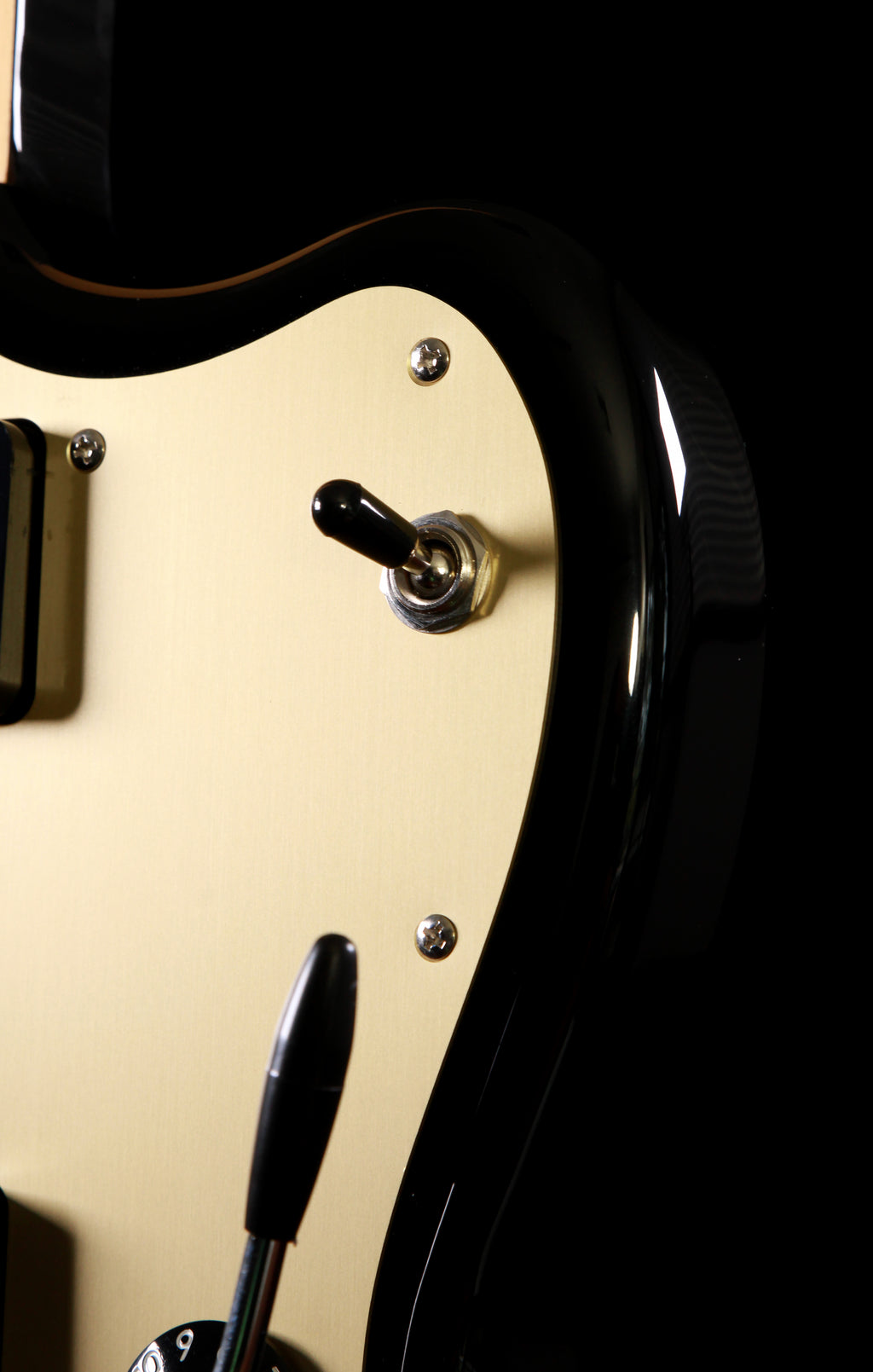 Fender Japan Inoran Signature Jazzmaster Black / Gold Anodized Pickguard
