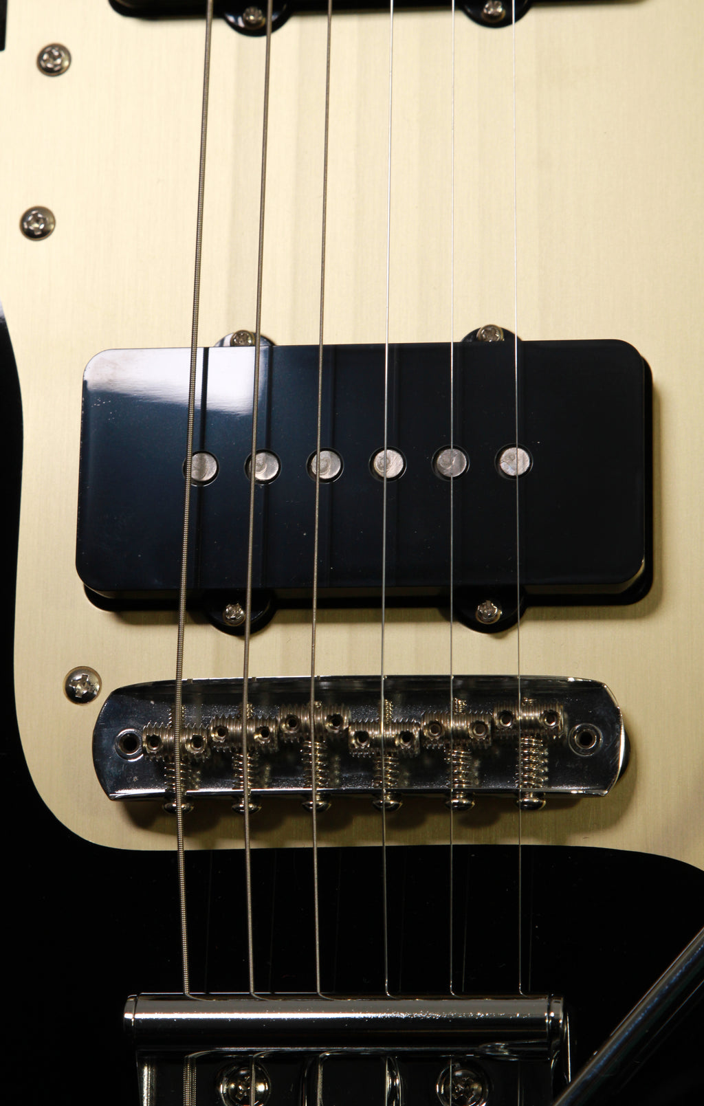 Fender Japan Inoran Signature Jazzmaster Black / Gold Anodized Pickguard