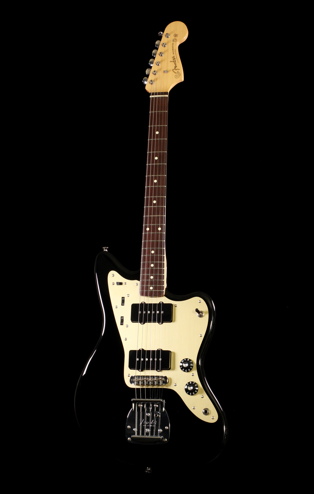 Fender Japan Inoran Signature Jazzmaster Black / Gold Anodized Pickguard